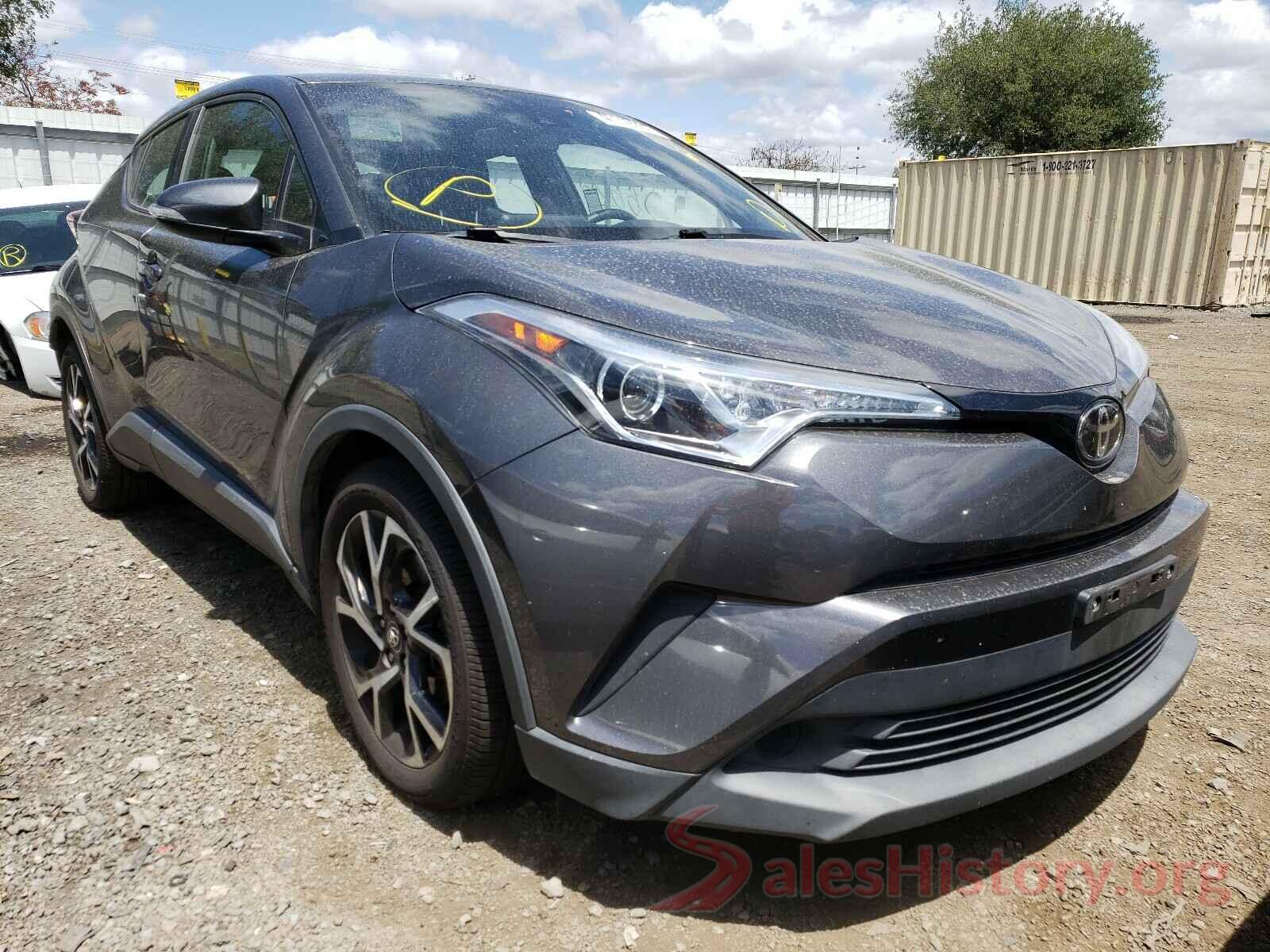 NMTKHMBX6JR052863 2018 TOYOTA C-HR