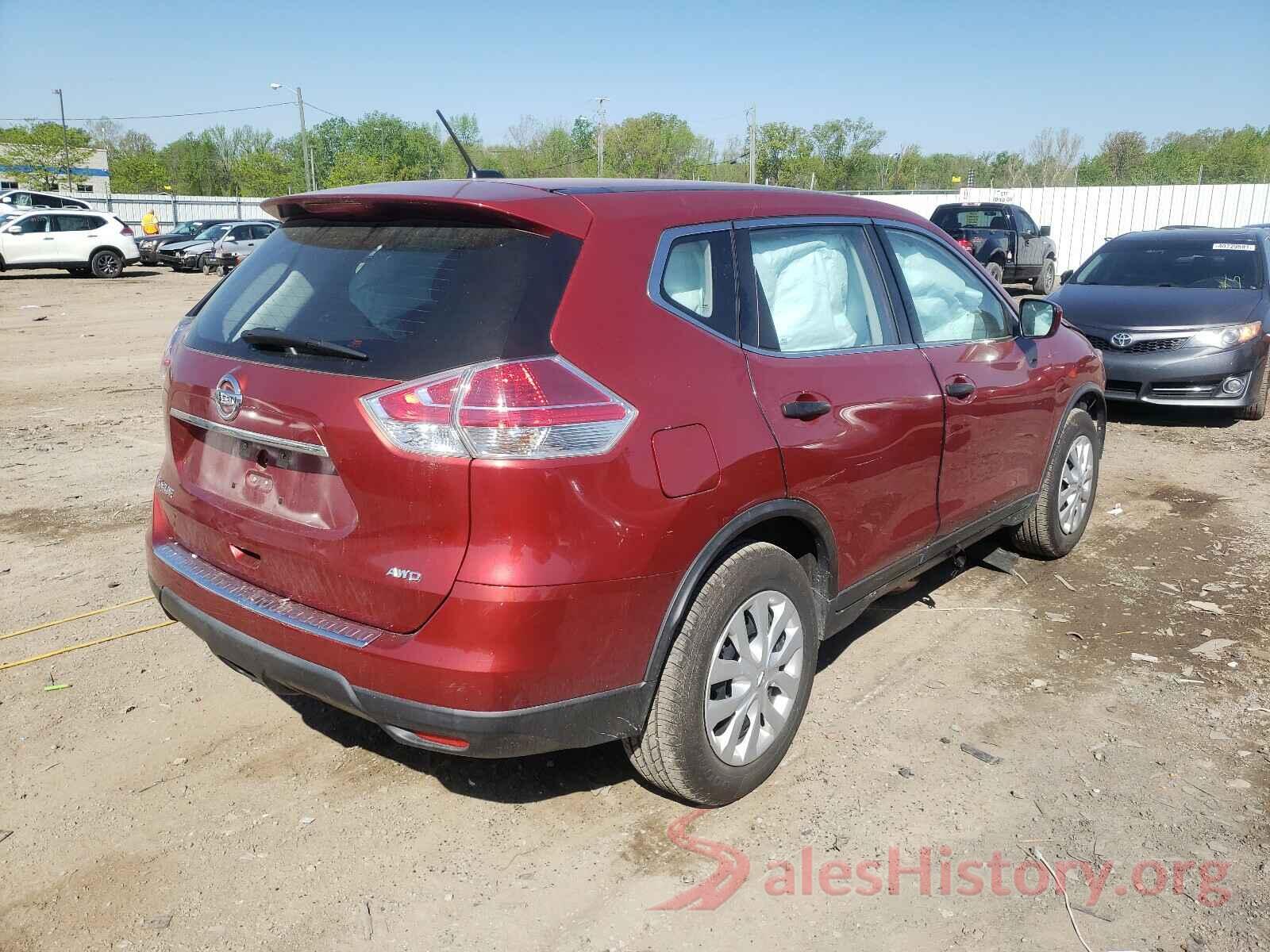 KNMAT2MV3GP688414 2016 NISSAN ROGUE