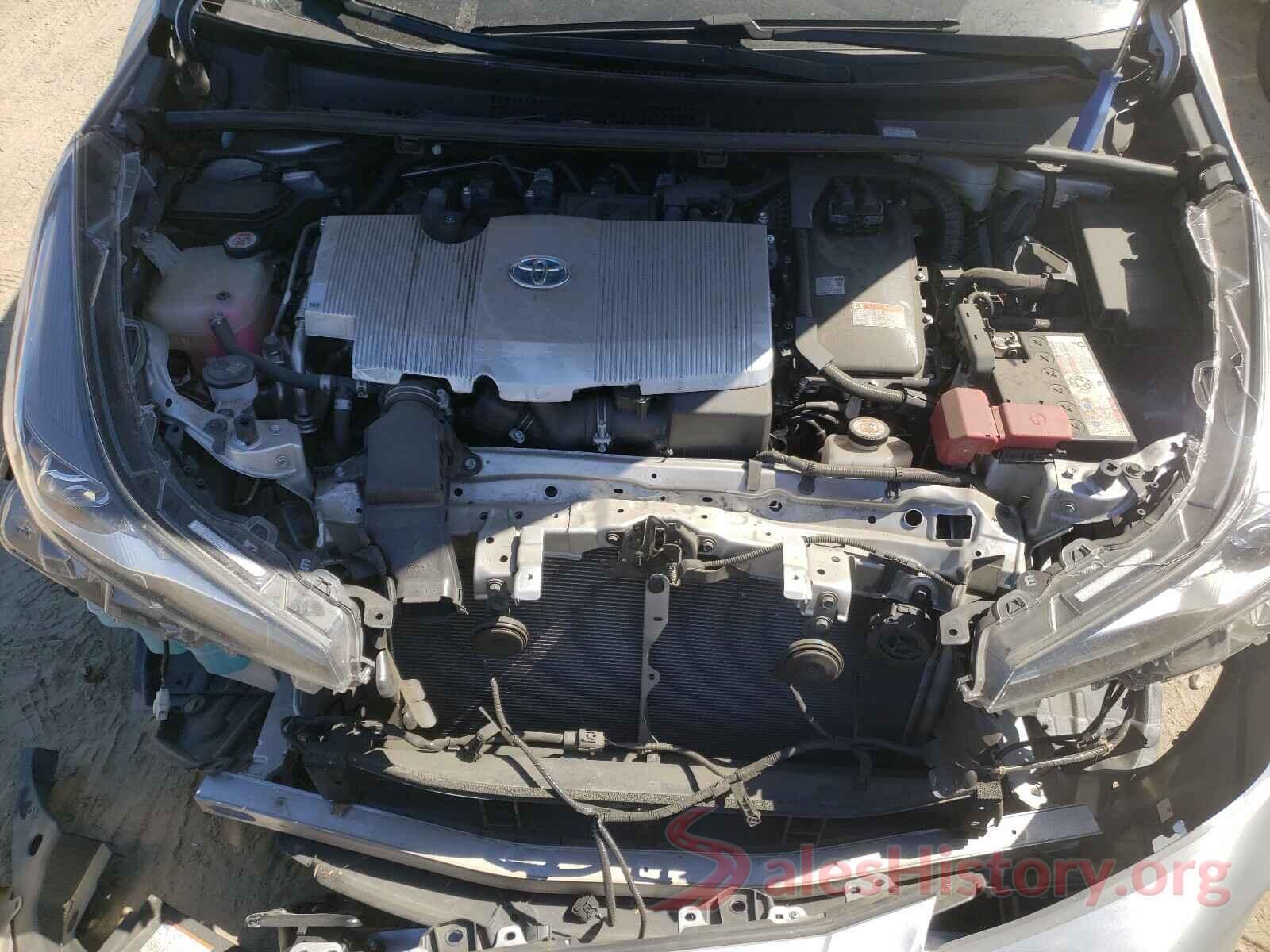 JTDKARFU2L3104075 2020 TOYOTA PRIUS