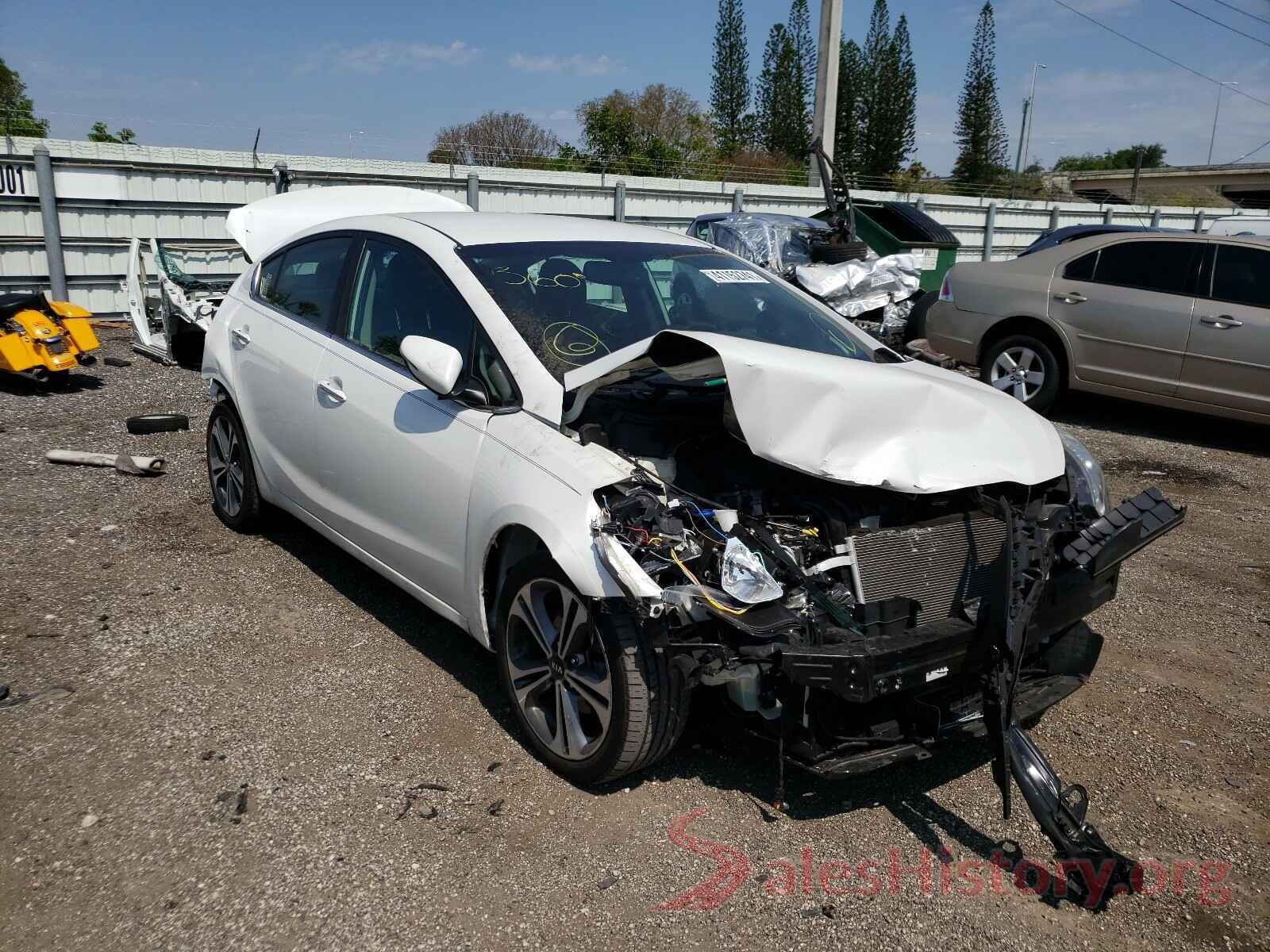 KNAFX4A86G5552209 2016 KIA FORTE