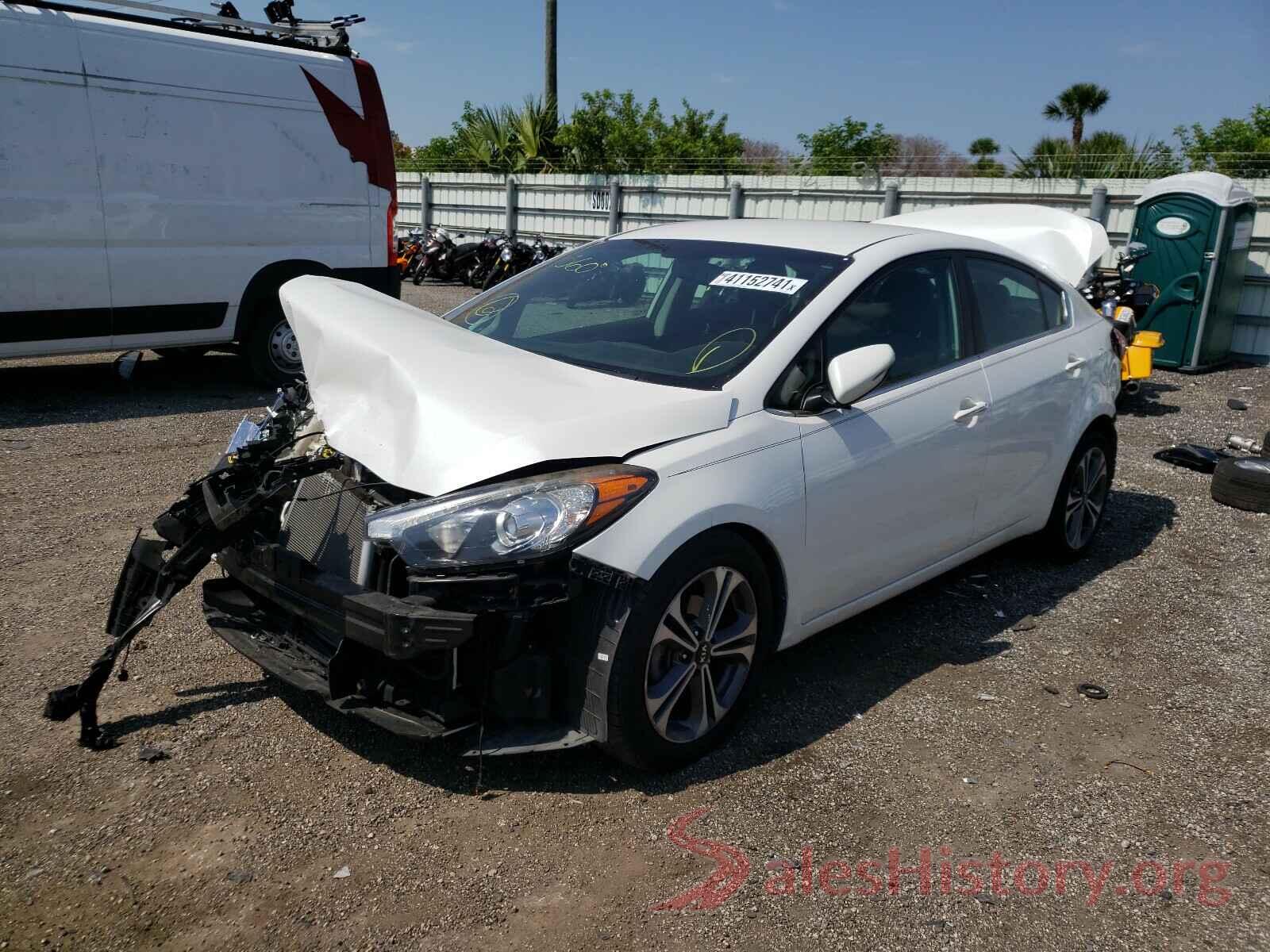 KNAFX4A86G5552209 2016 KIA FORTE