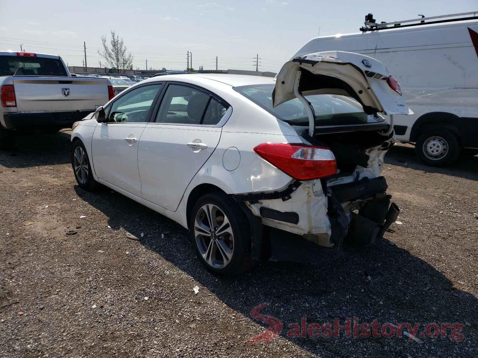 KNAFX4A86G5552209 2016 KIA FORTE