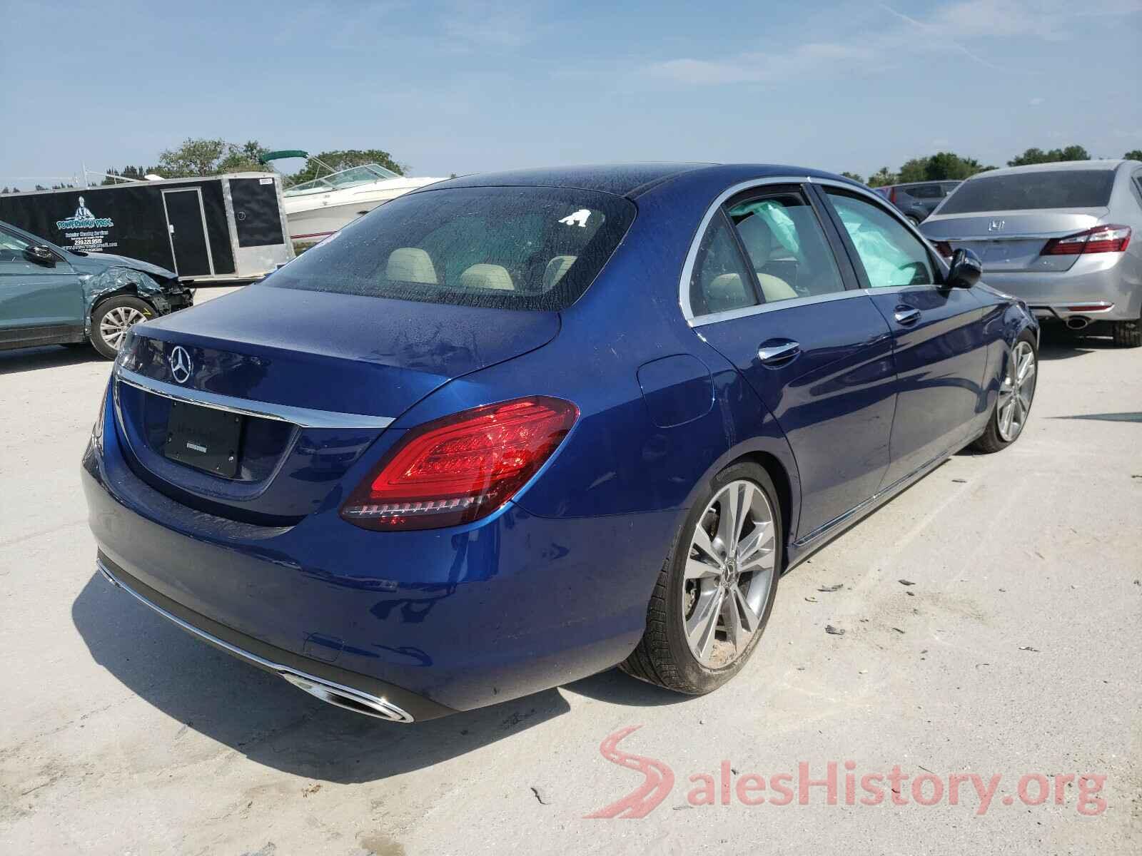 WDDWF8DB3LR555985 2020 MERCEDES-BENZ C CLASS