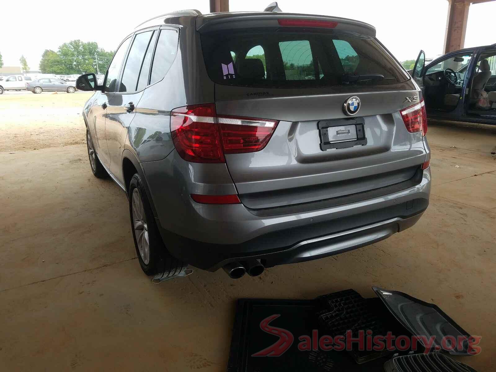 5UXWX9C37H0W76259 2017 BMW X3