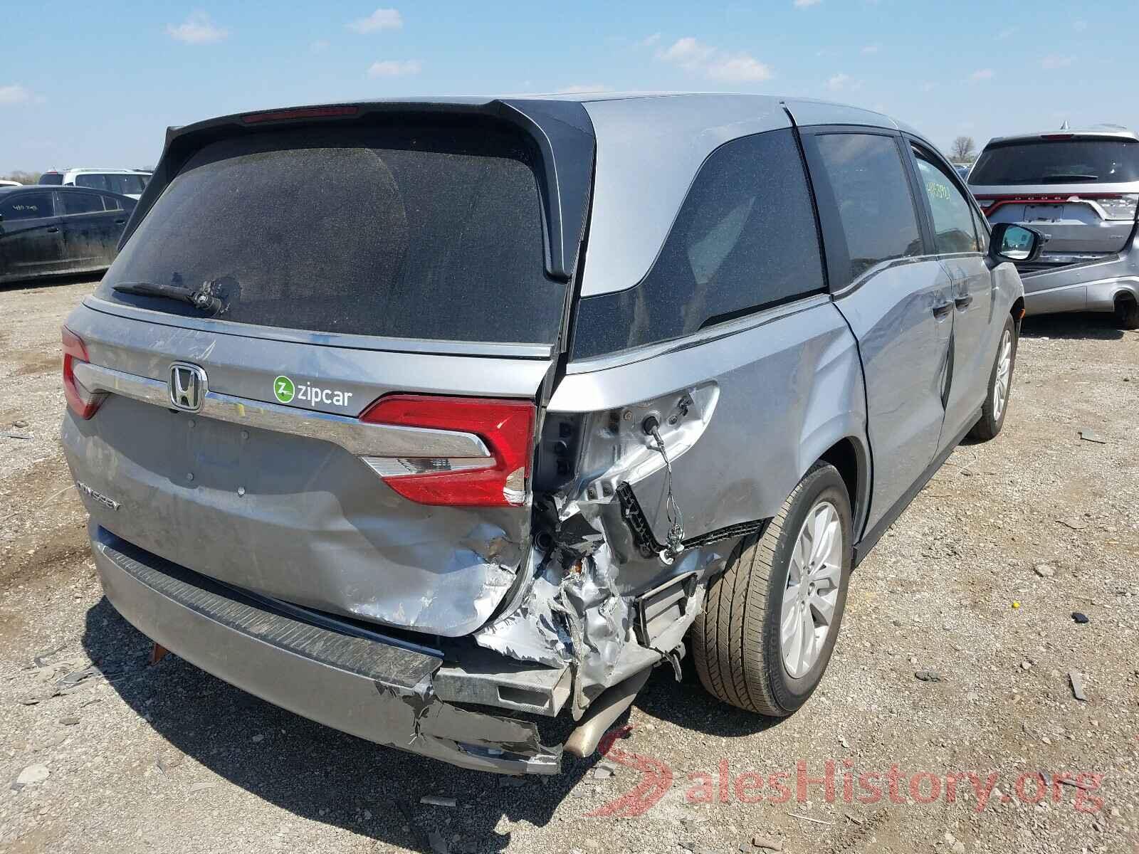 5FNRL6H24KB084013 2019 HONDA ODYSSEY