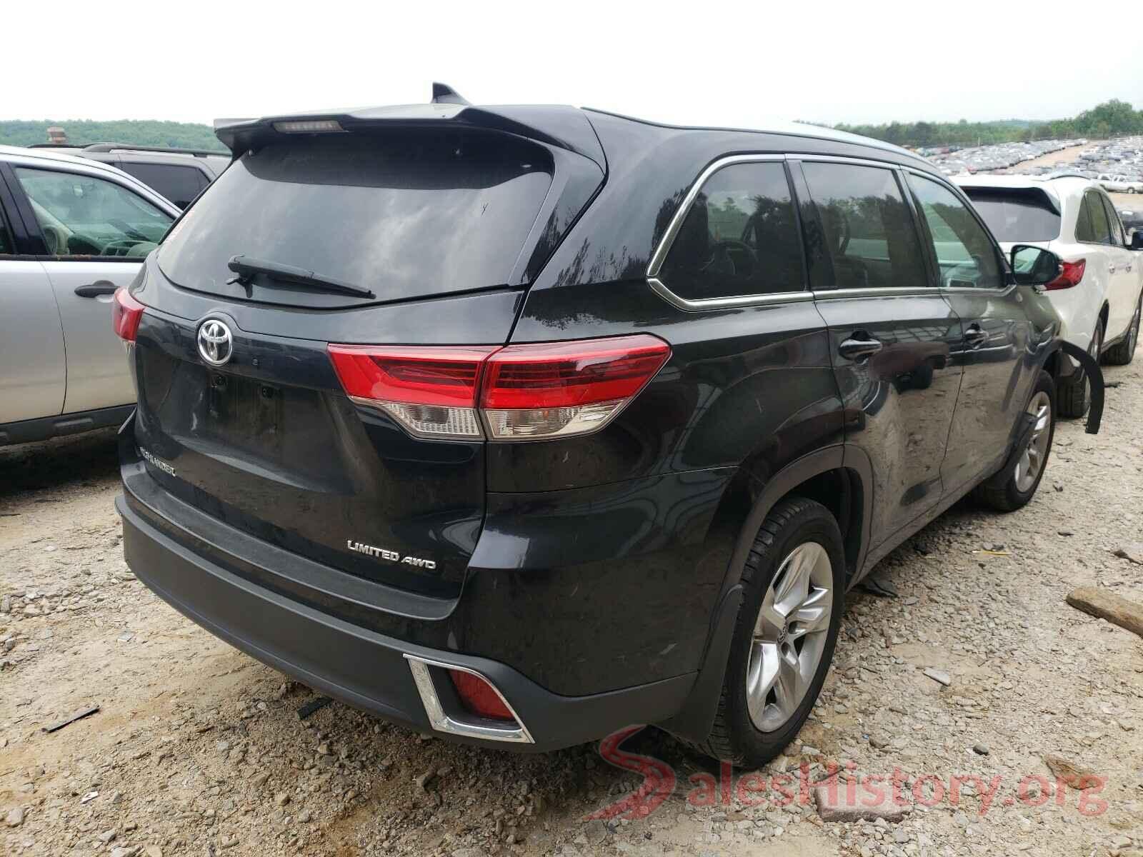 5TDDZRFH7HS475839 2017 TOYOTA HIGHLANDER