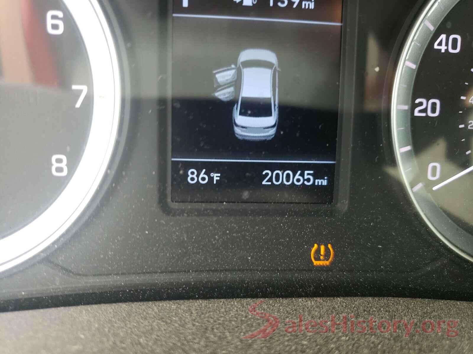 5NPE24AF4KH772744 2019 HYUNDAI SONATA