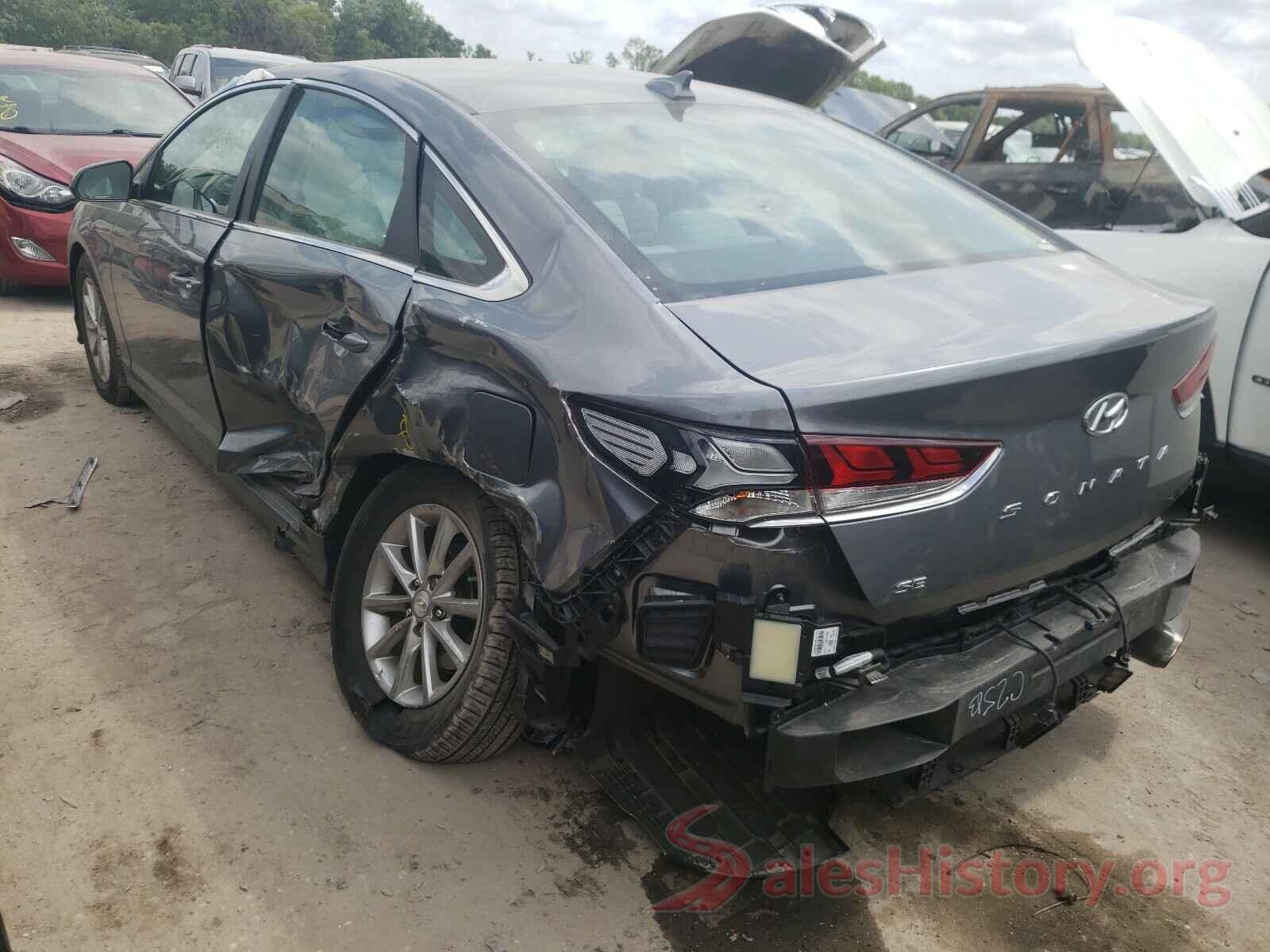 5NPE24AF4KH772744 2019 HYUNDAI SONATA