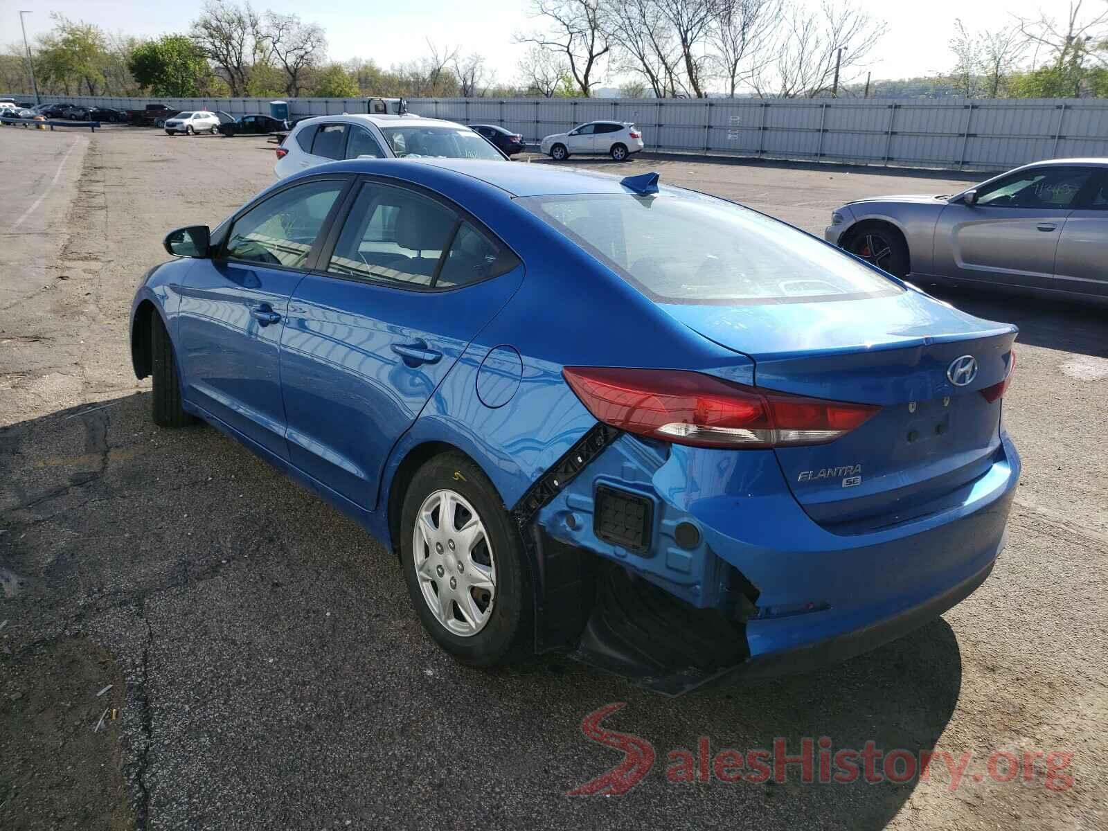 5NPD74LF7HH178927 2017 HYUNDAI ELANTRA