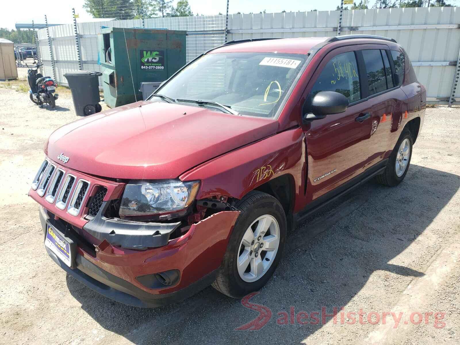 1C4NJCBA7HD119548 2017 JEEP COMPASS