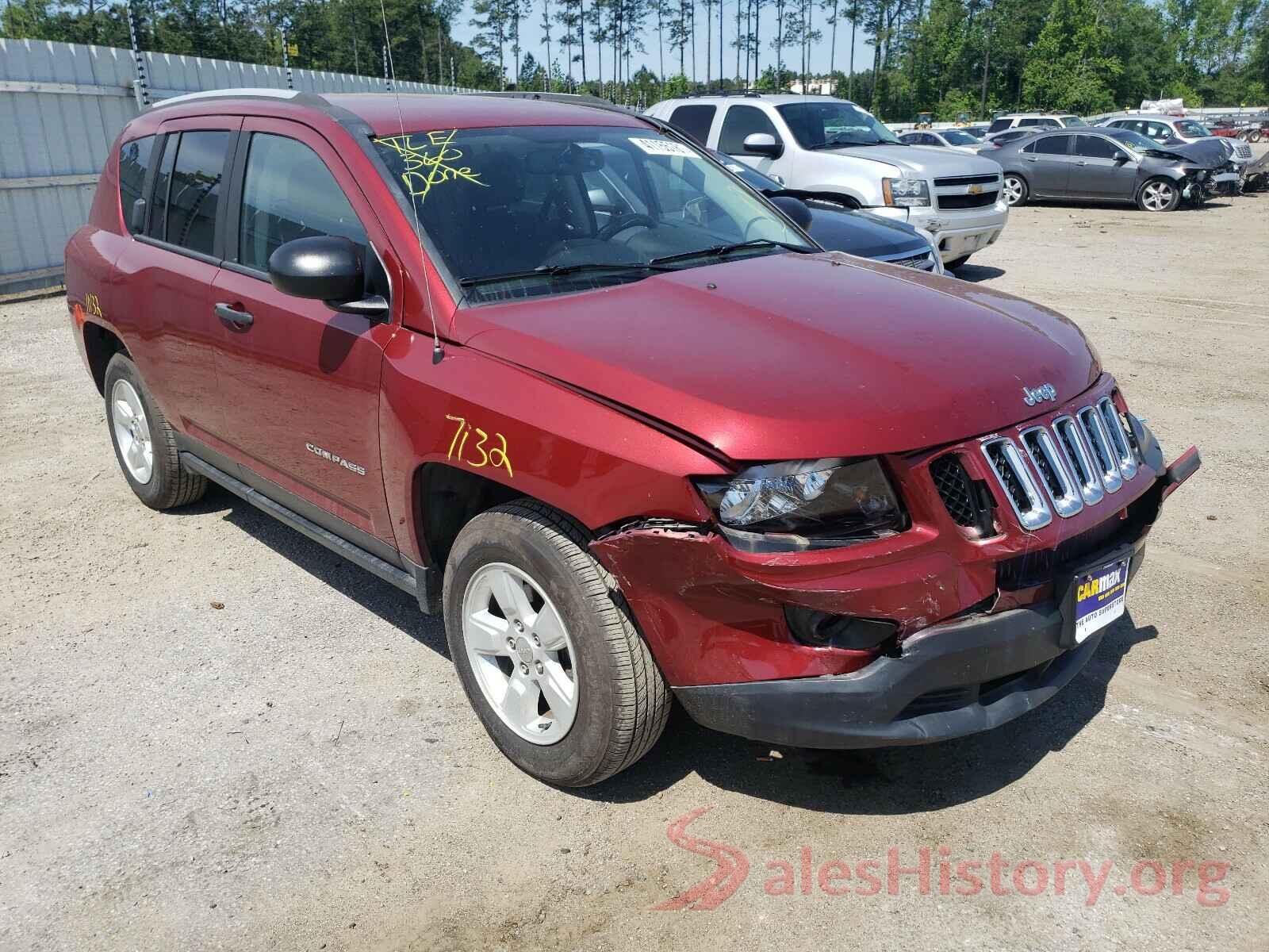 1C4NJCBA7HD119548 2017 JEEP COMPASS