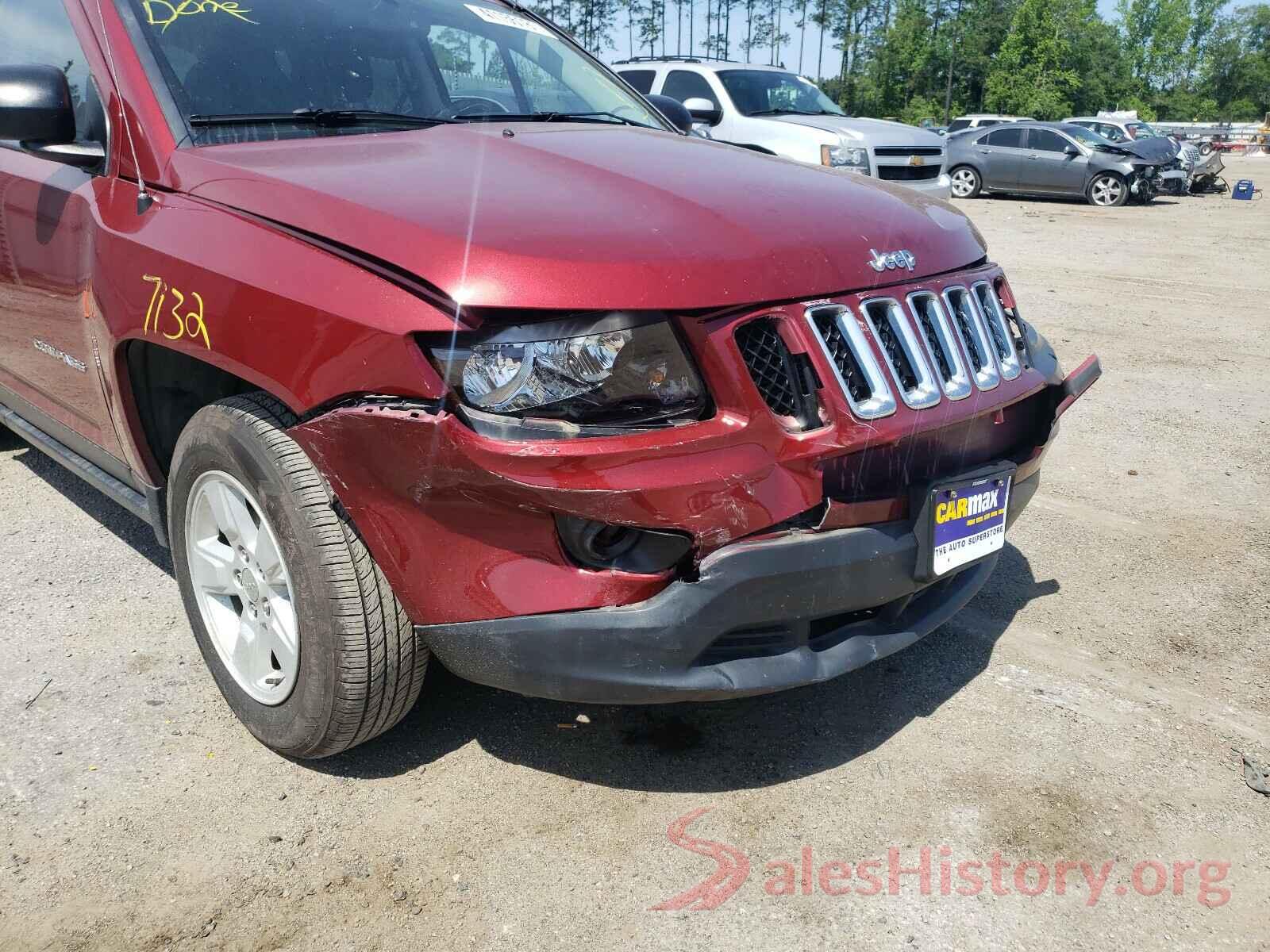 1C4NJCBA7HD119548 2017 JEEP COMPASS