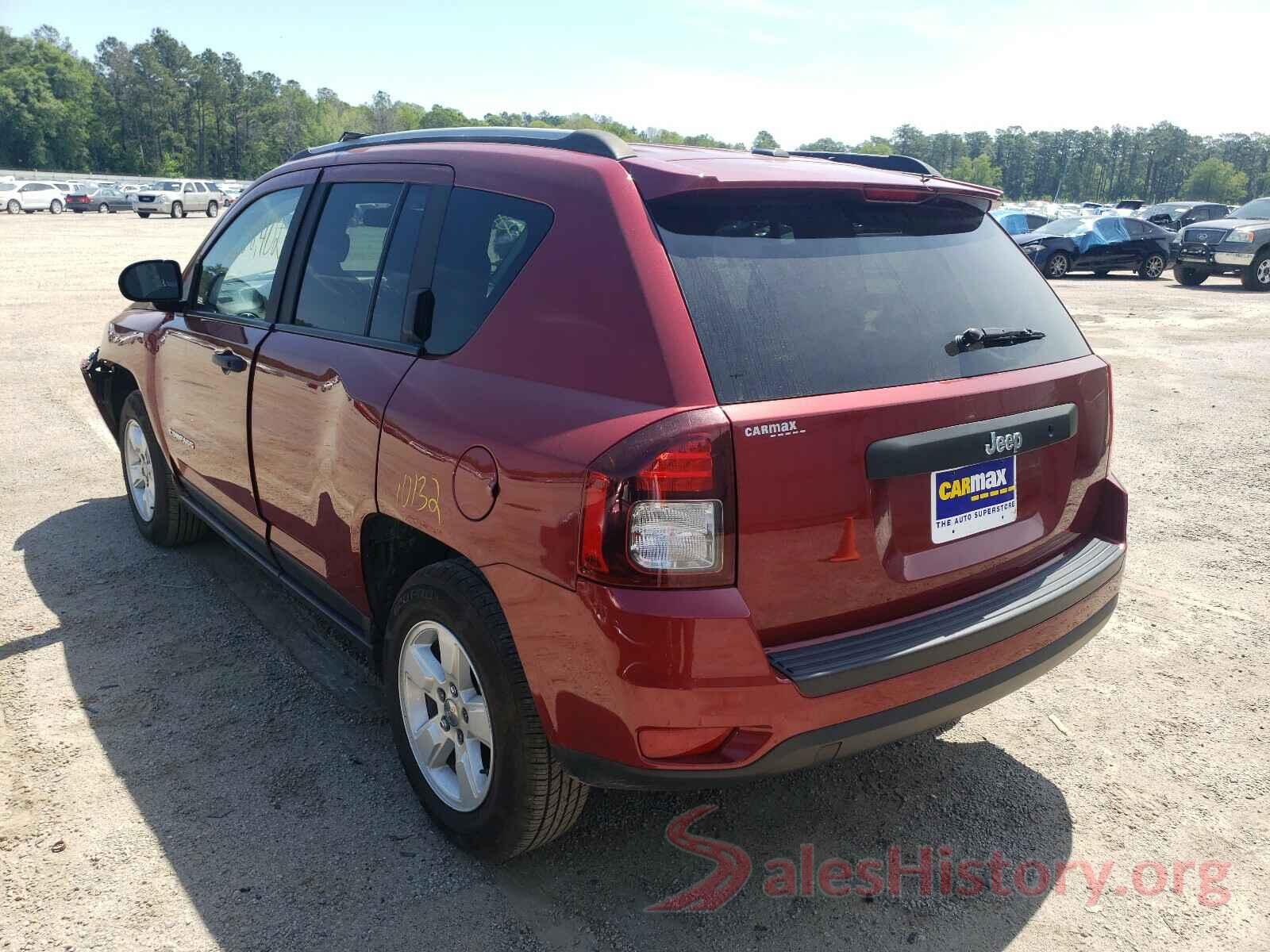 1C4NJCBA7HD119548 2017 JEEP COMPASS