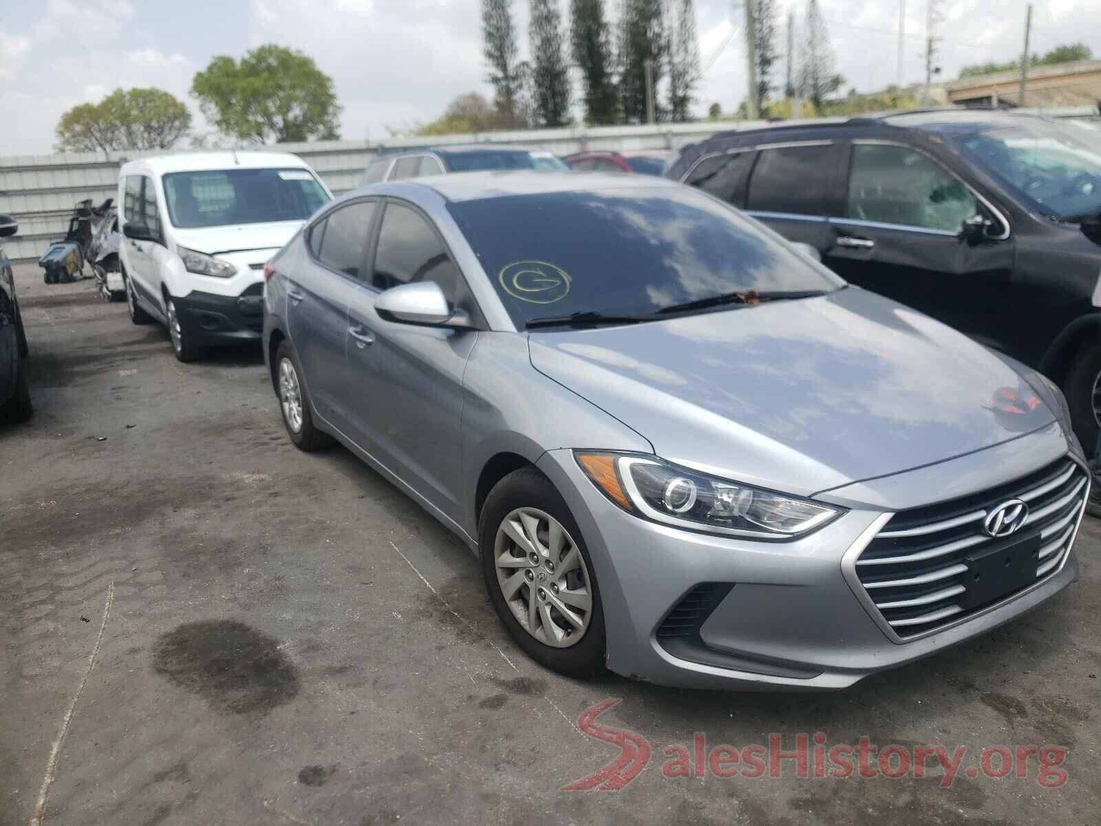 5NPD74LF2HH102127 2017 HYUNDAI ELANTRA