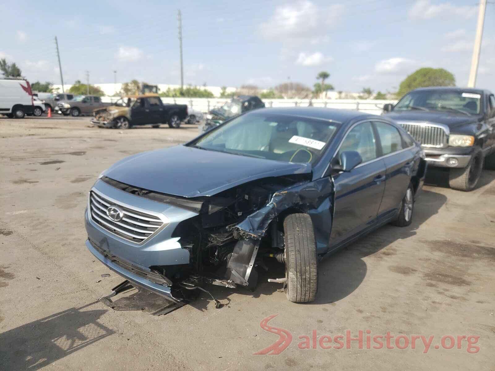 5NPE24AF9HH449170 2017 HYUNDAI SONATA