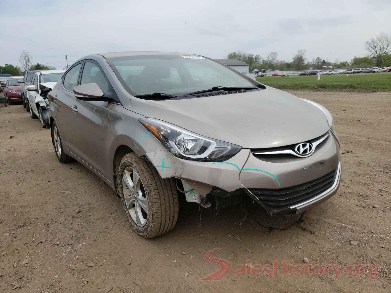 5NPDH4AE8GH713169 2016 HYUNDAI ELANTRA