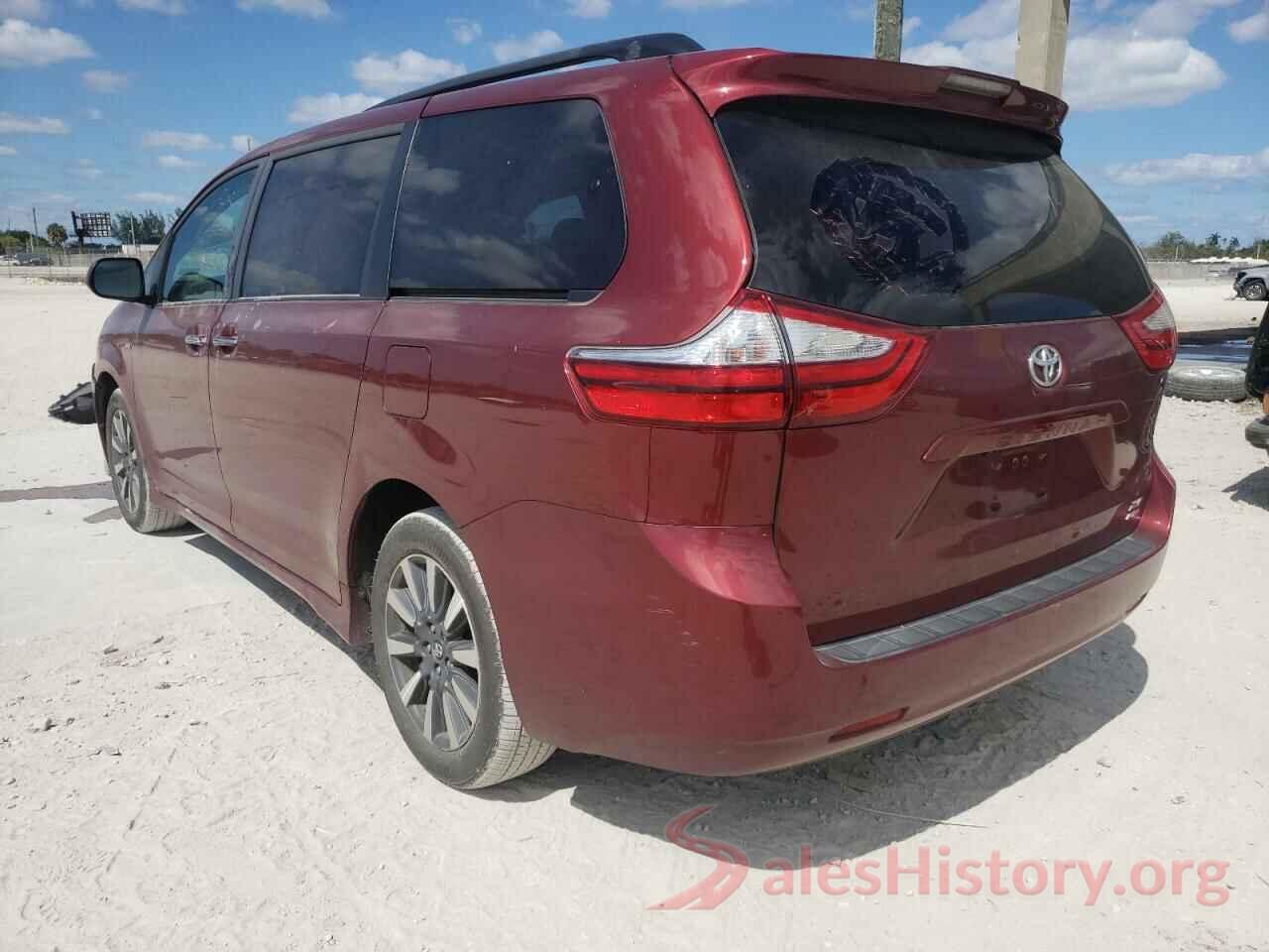 5TDDZ3DC2JS203211 2018 TOYOTA SIENNA