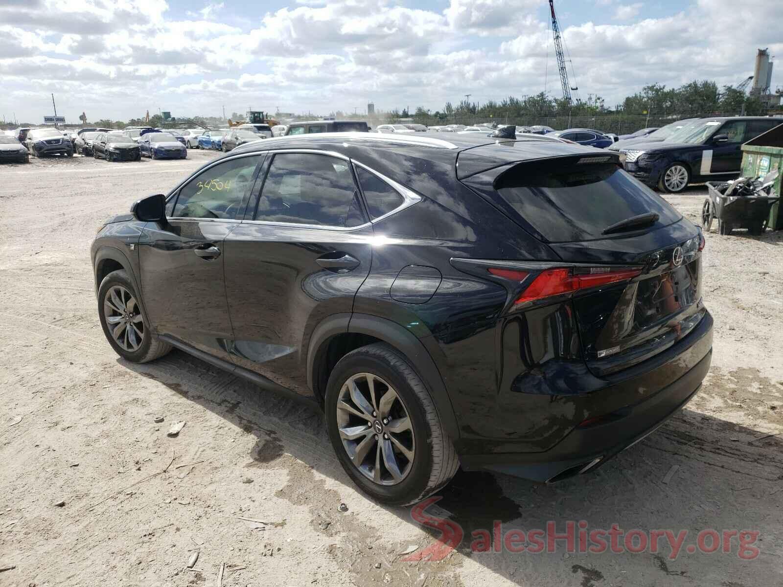 JTJYARBZ3K2156554 2019 LEXUS NX