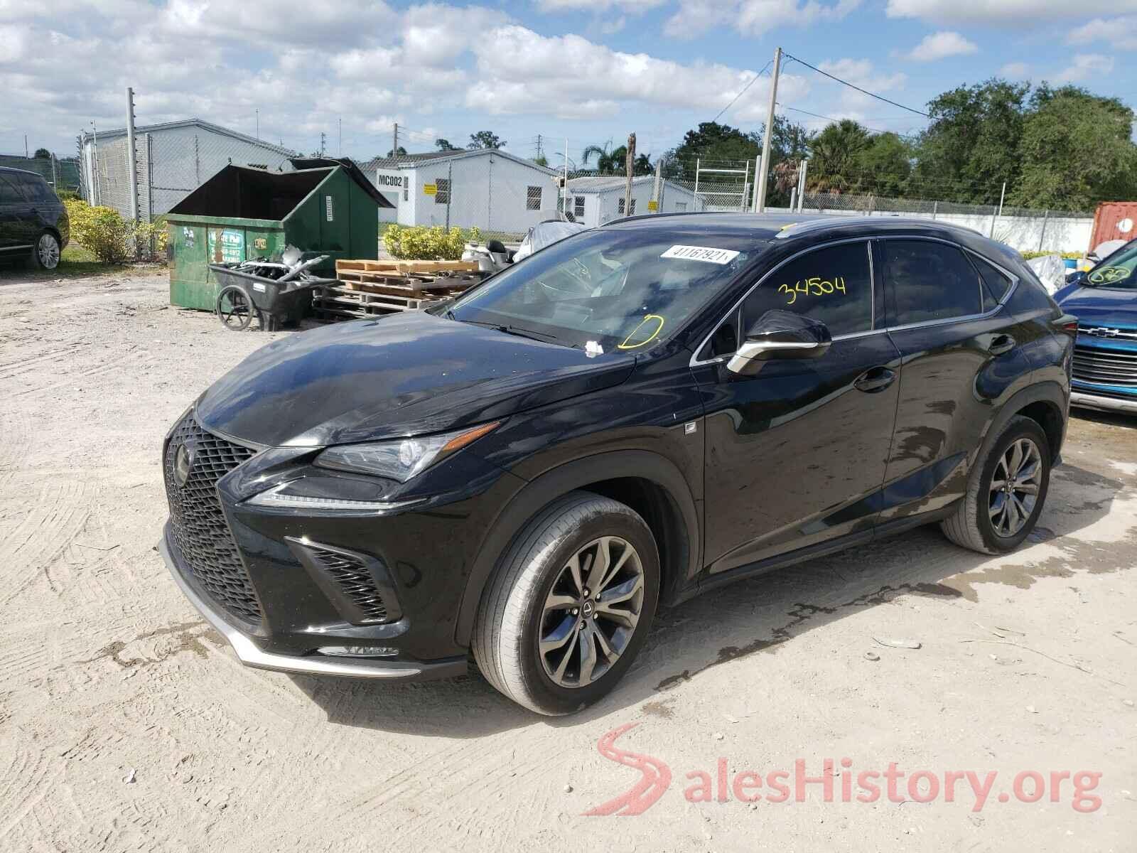 JTJYARBZ3K2156554 2019 LEXUS NX