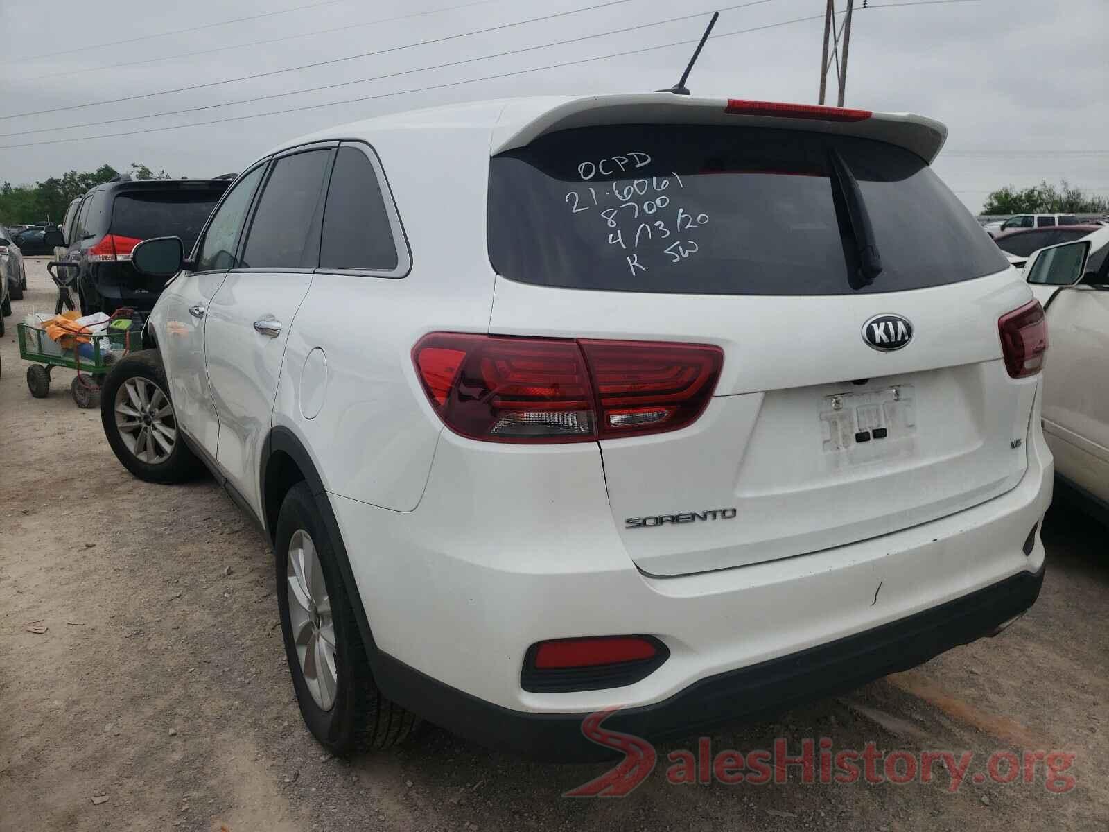 5XYPGDA51LG618700 2020 KIA SORENTO