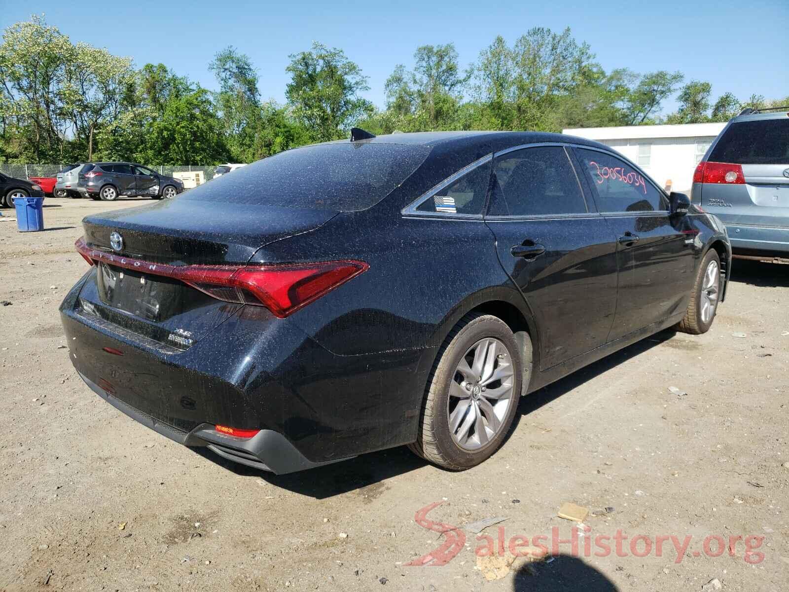 4T1B21FB6KU002991 2019 TOYOTA AVALON