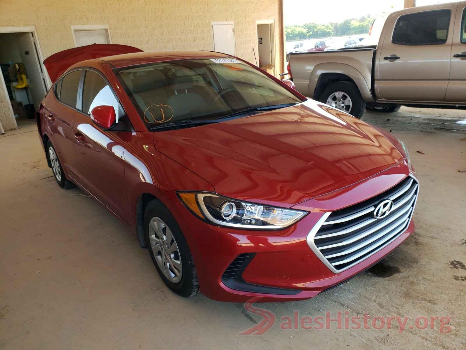 KMHD74LFXJU589617 2018 HYUNDAI ELANTRA