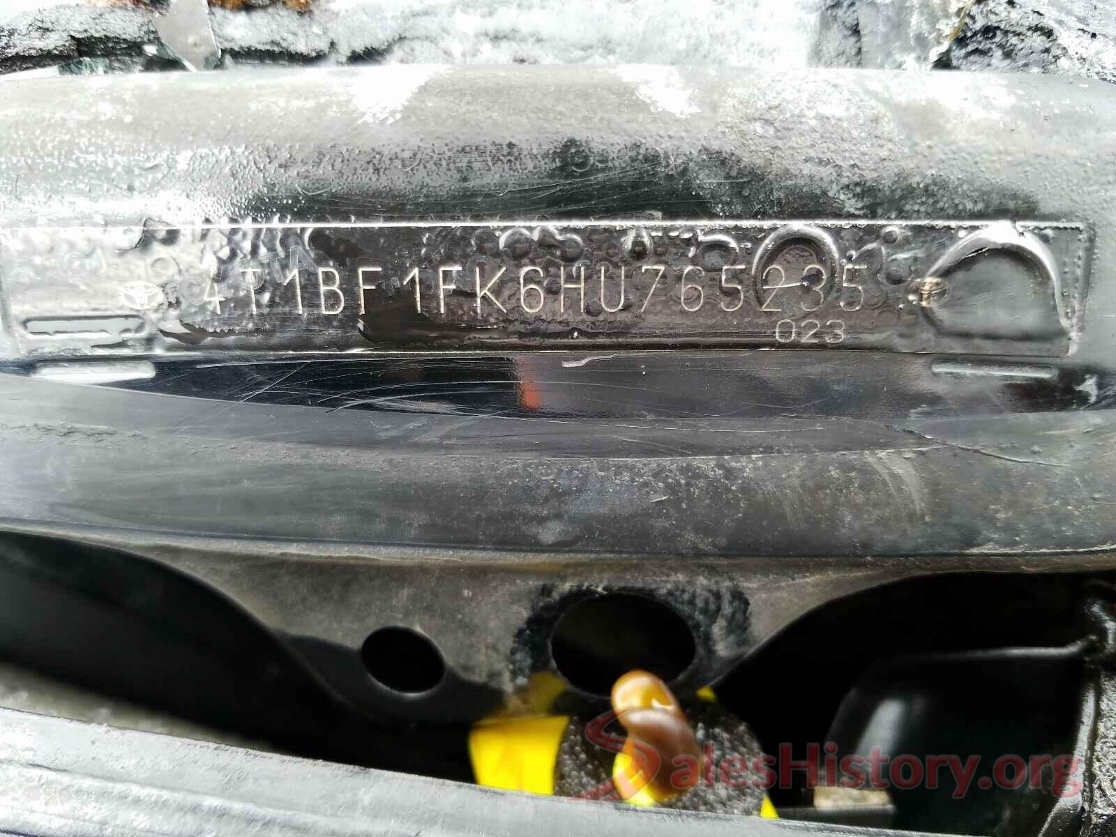 4T1BF1FK6HU765235 2017 TOYOTA CAMRY