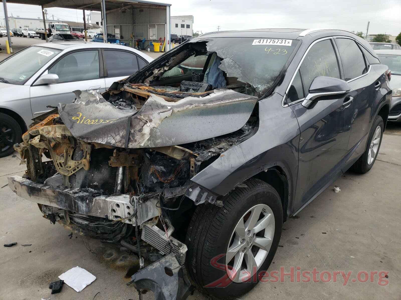 2T2ZZMCA3GC022675 2016 LEXUS RX350