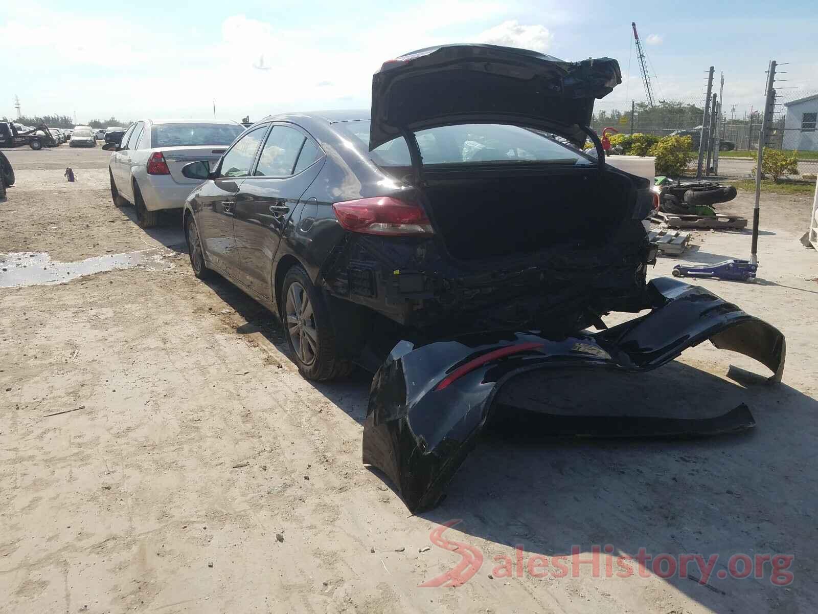 5NPD84LF5JH353890 2018 HYUNDAI ELANTRA