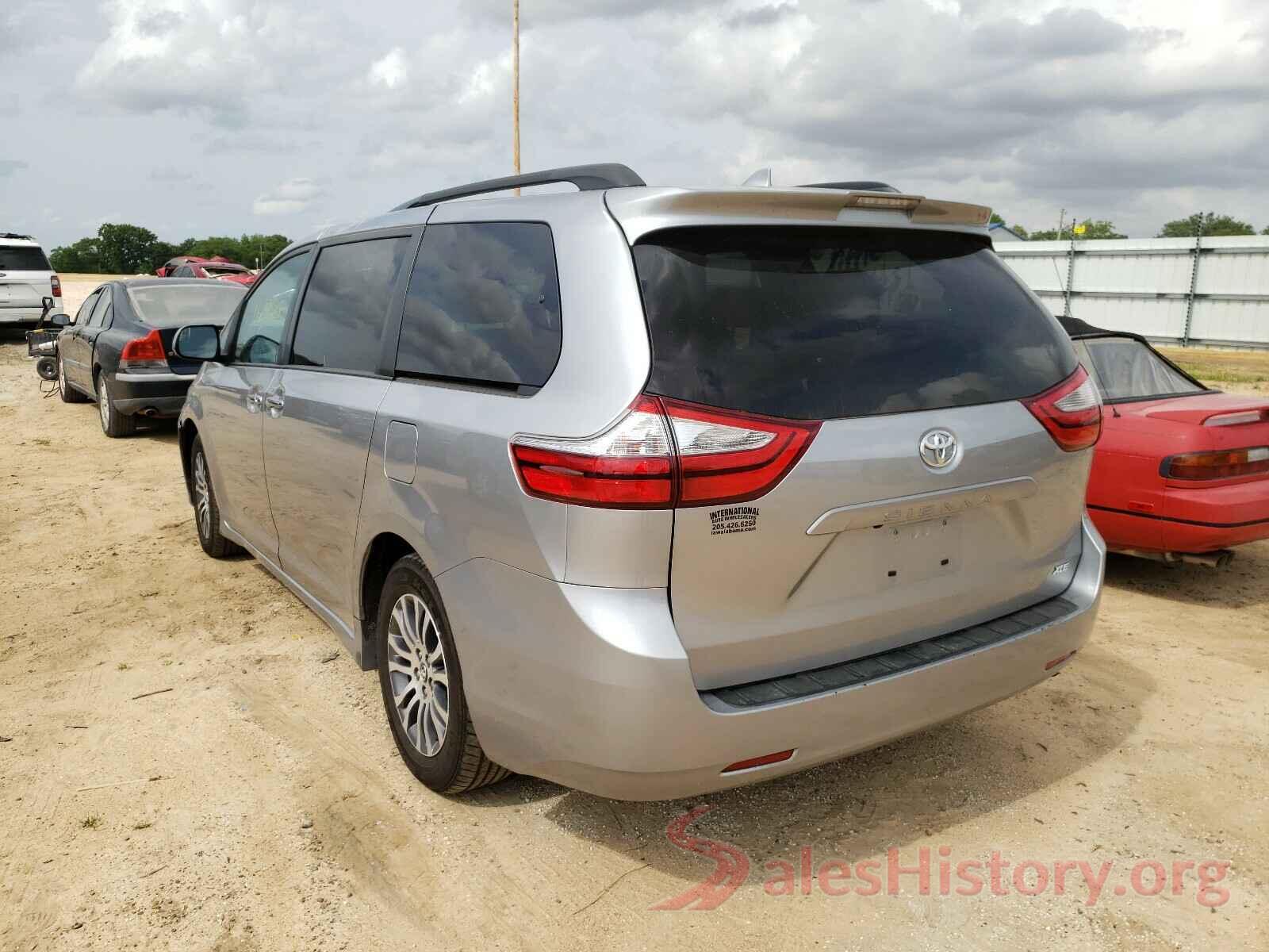 5TDYZ3DC4JS904186 2018 TOYOTA SIENNA