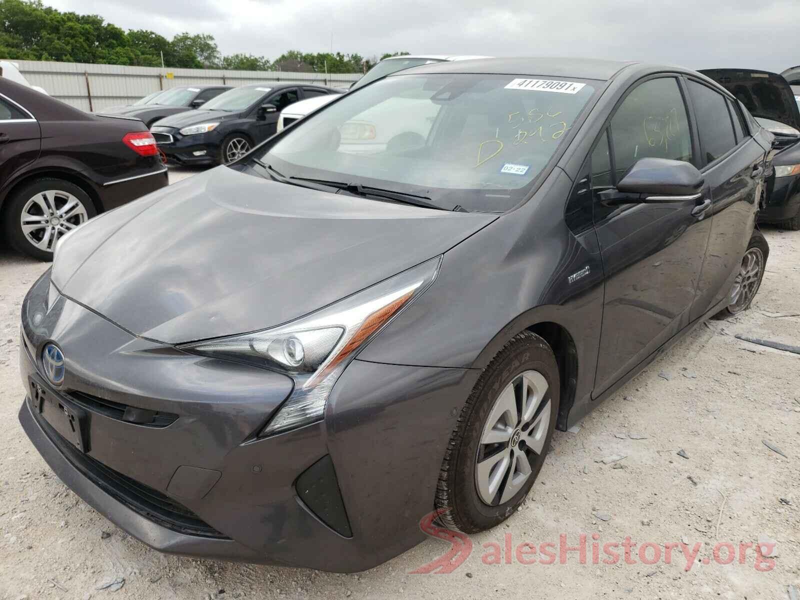 JTDKBRFU5J3586292 2018 TOYOTA PRIUS