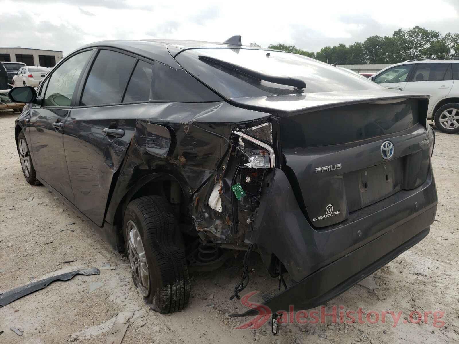 JTDKBRFU5J3586292 2018 TOYOTA PRIUS