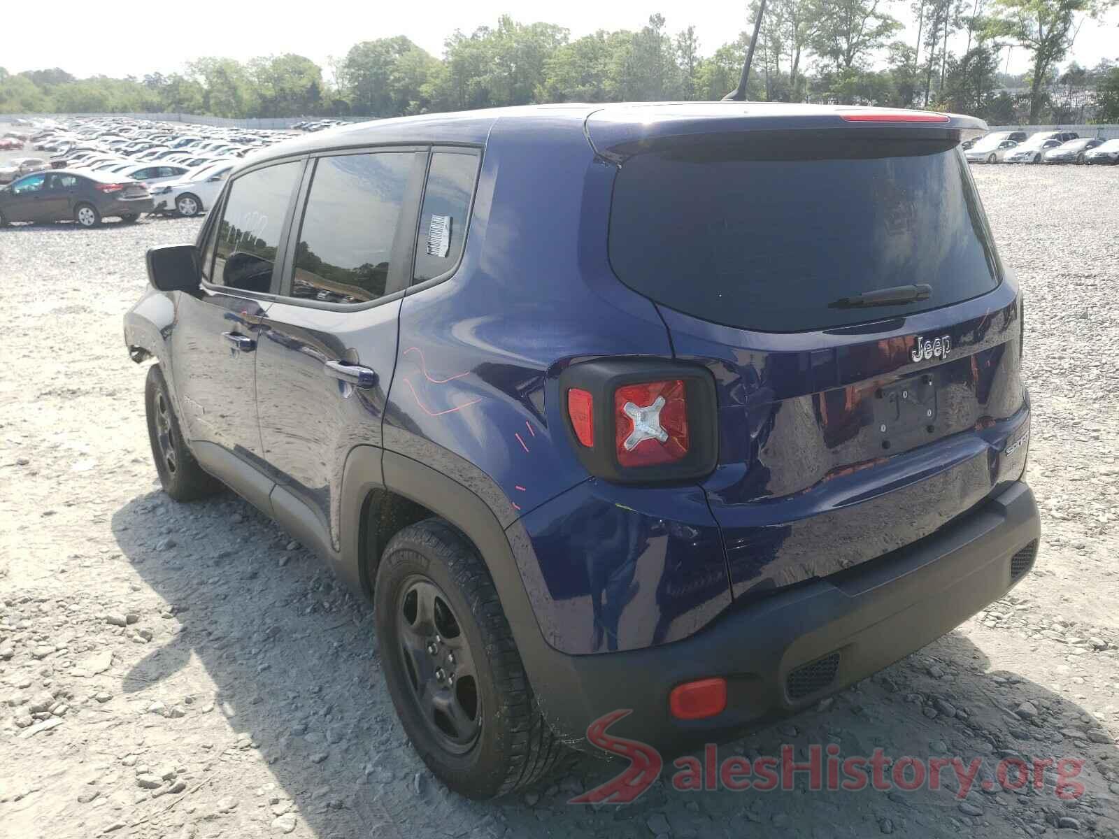 ZACCJAAB3HPE78614 2017 JEEP RENEGADE