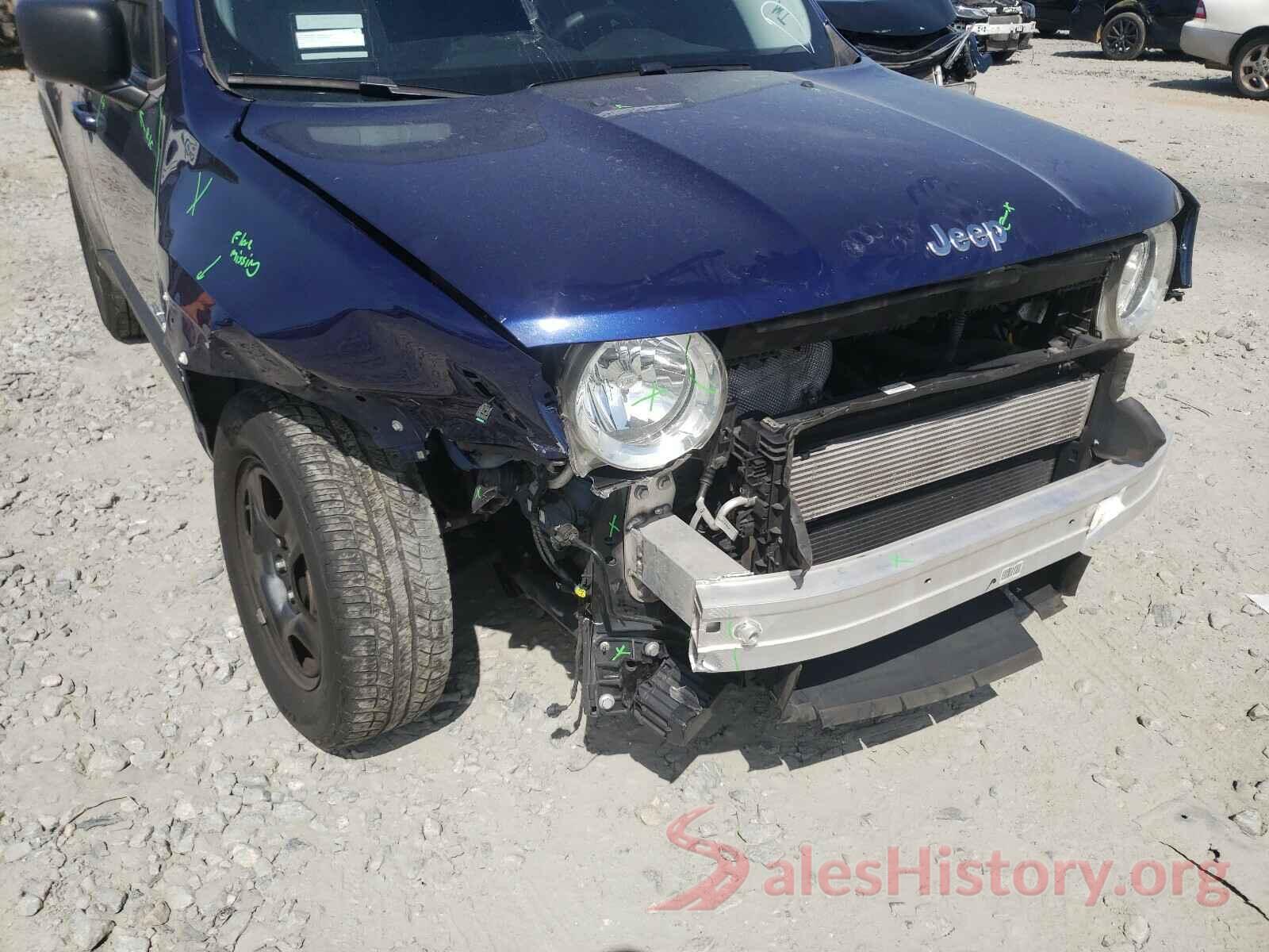 ZACCJAAB3HPE78614 2017 JEEP RENEGADE