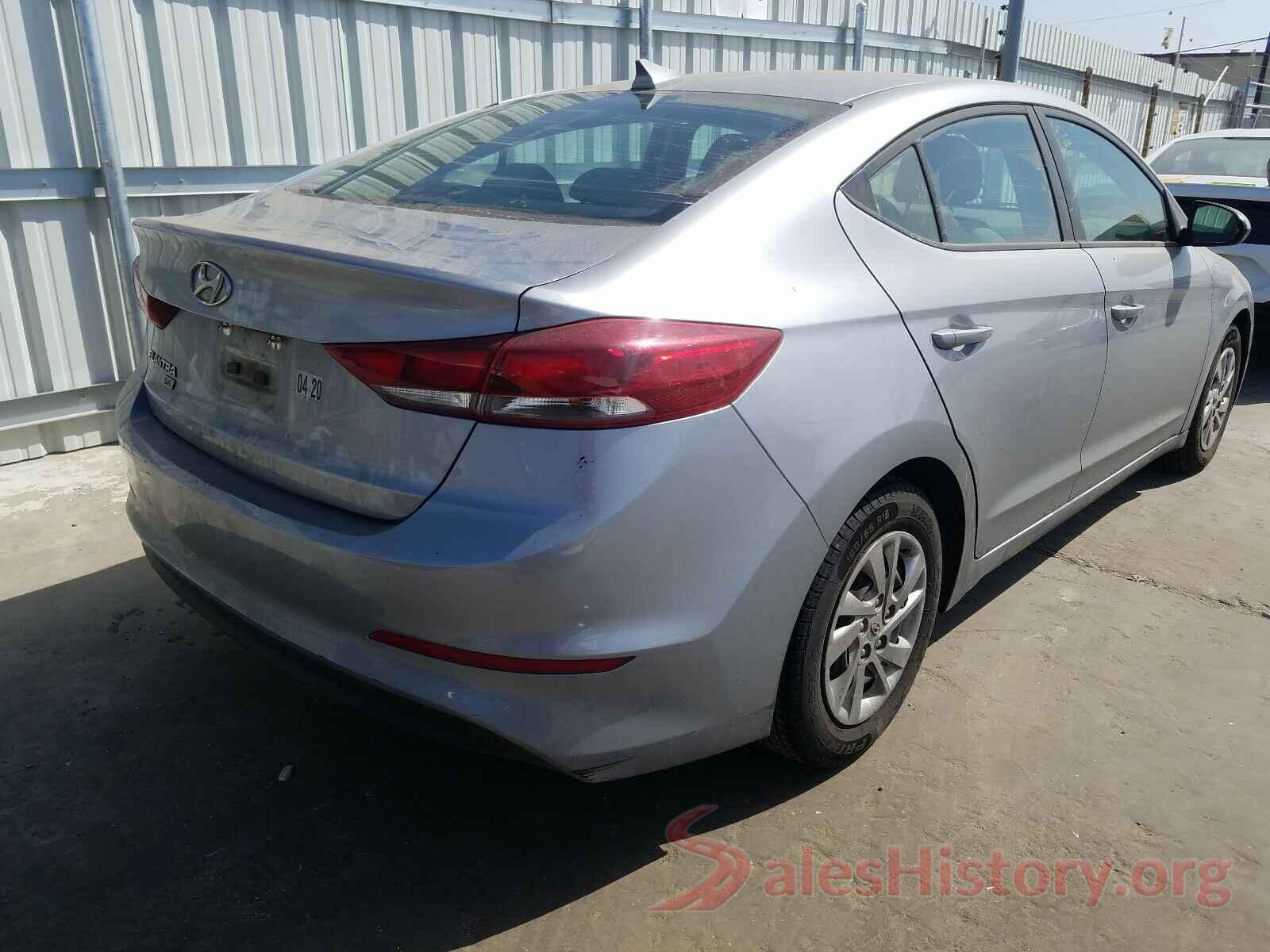 5NPD74LF1HH158737 2017 HYUNDAI ELANTRA