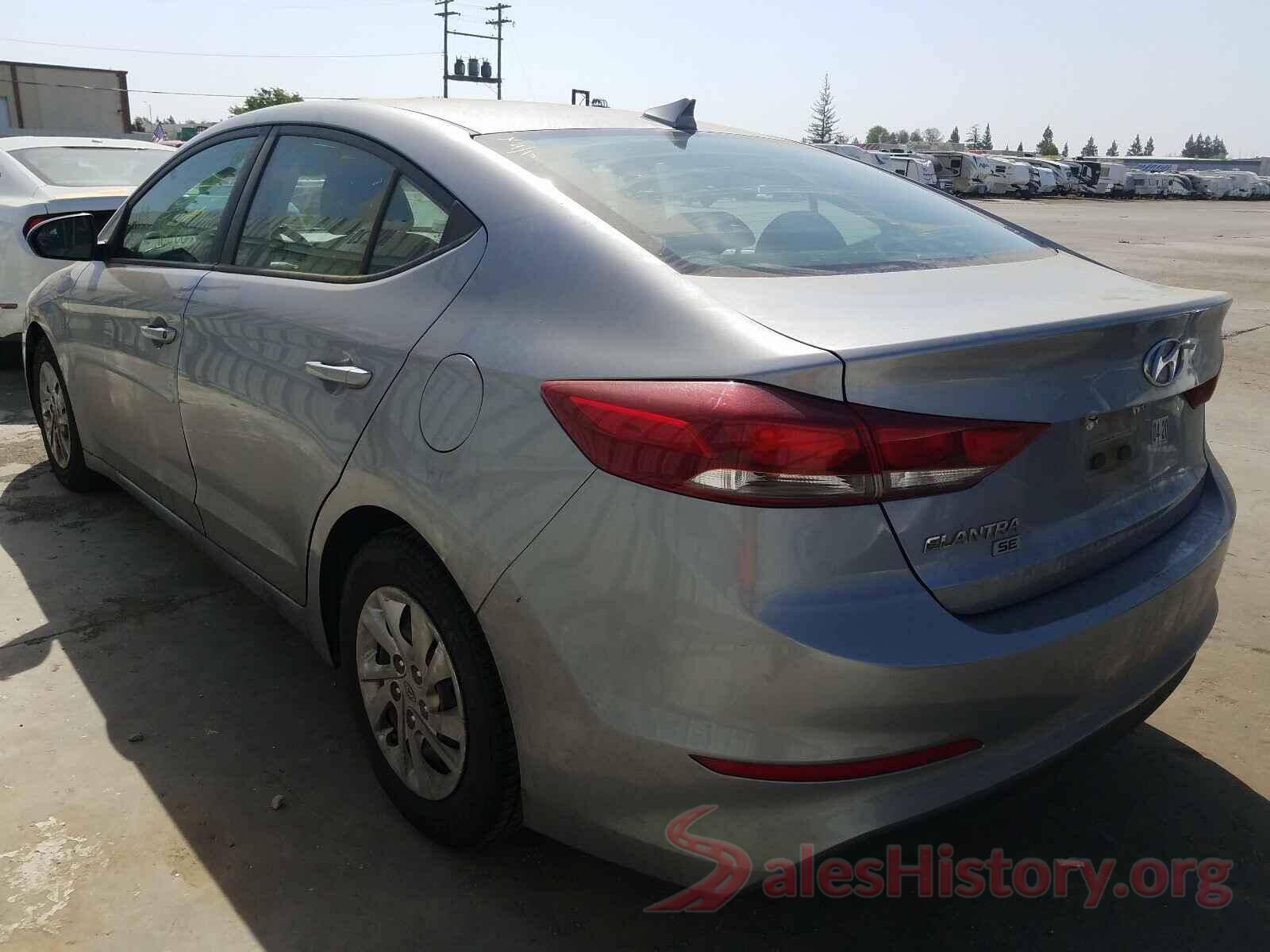 5NPD74LF1HH158737 2017 HYUNDAI ELANTRA