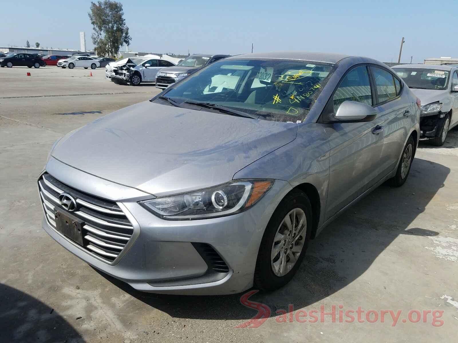 5NPD74LF1HH158737 2017 HYUNDAI ELANTRA