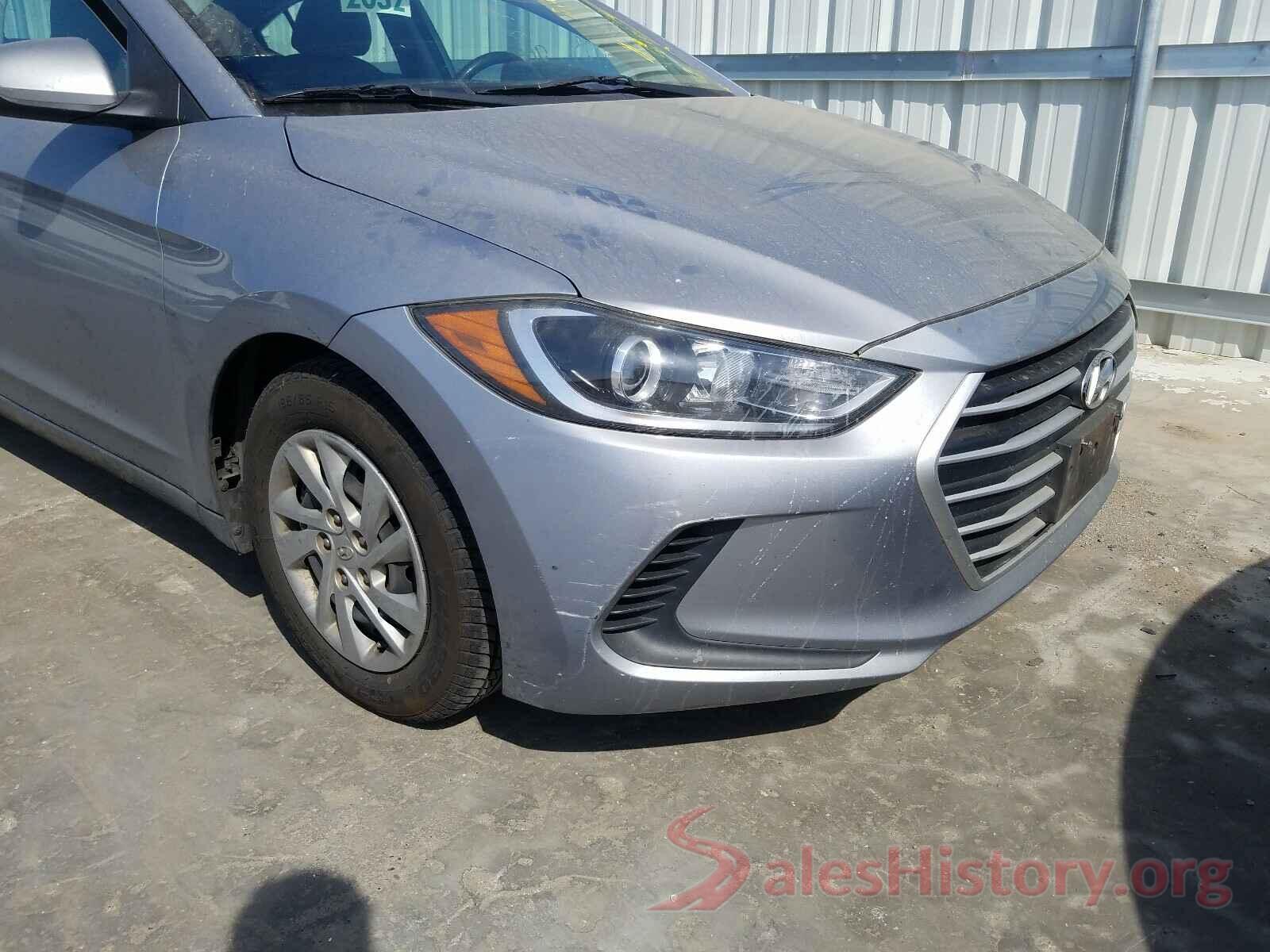 5NPD74LF1HH158737 2017 HYUNDAI ELANTRA