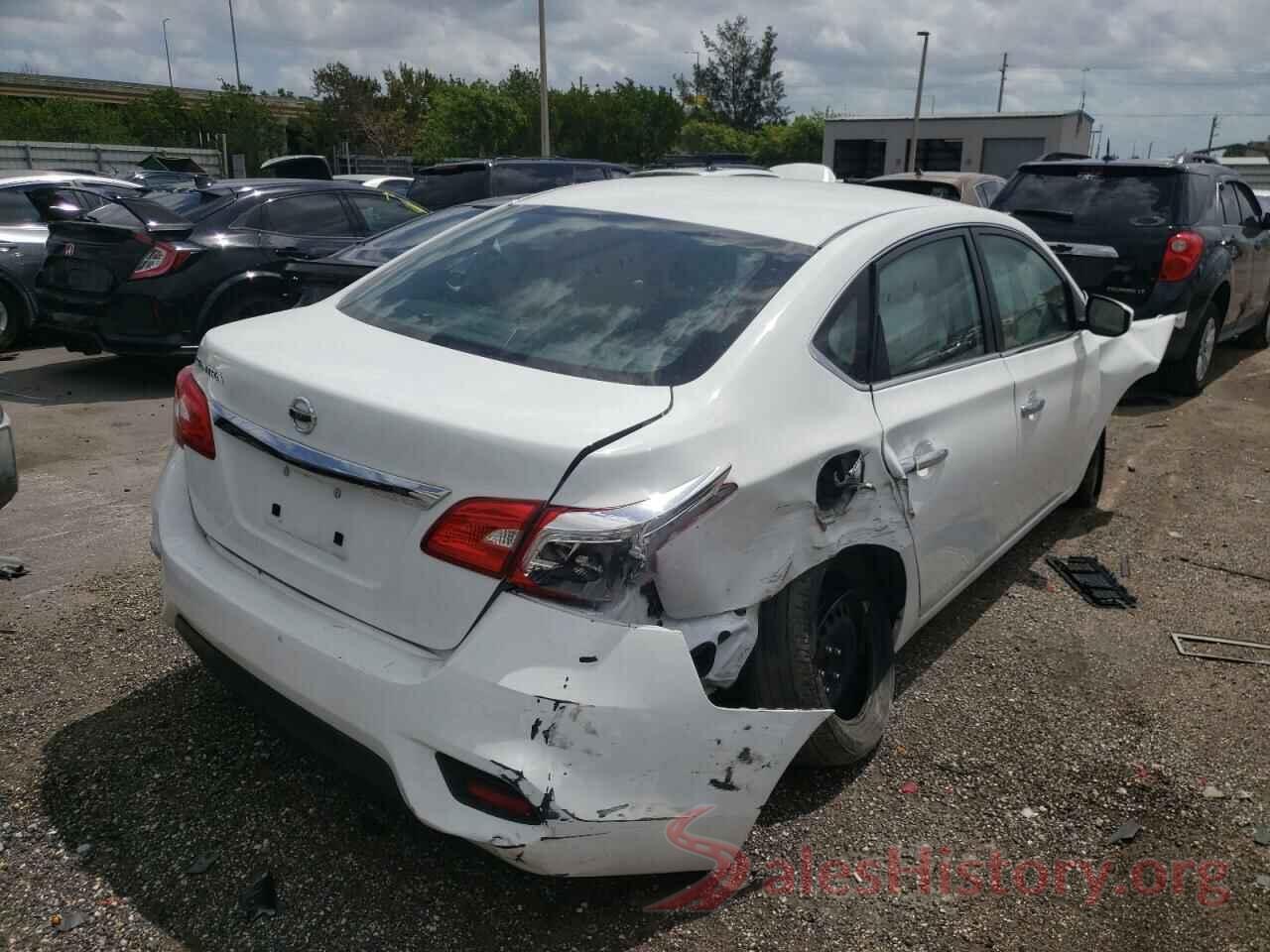 3N1AB7AP6KY225957 2019 NISSAN SENTRA