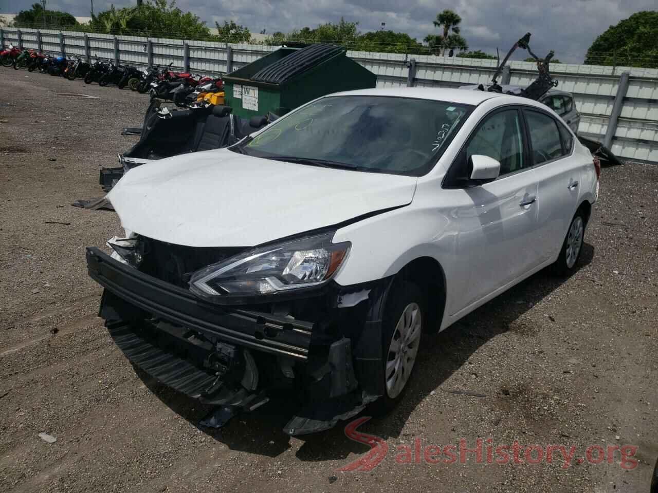 3N1AB7AP6KY225957 2019 NISSAN SENTRA