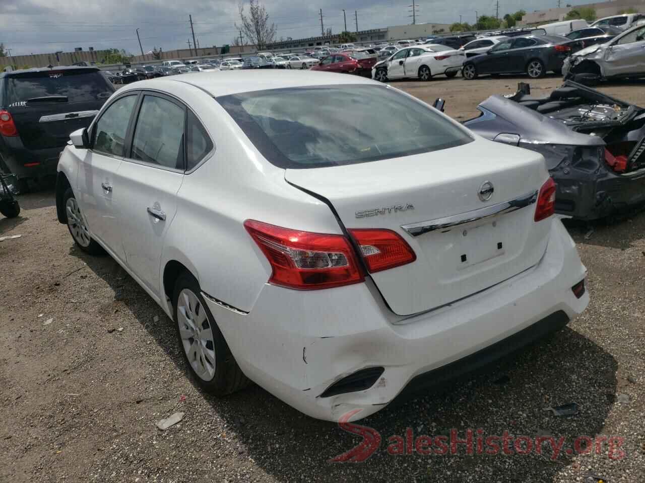 3N1AB7AP6KY225957 2019 NISSAN SENTRA