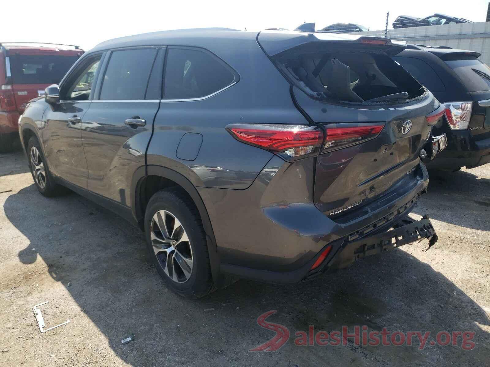 5TDGZRBH2LS005634 2020 TOYOTA HIGHLANDER