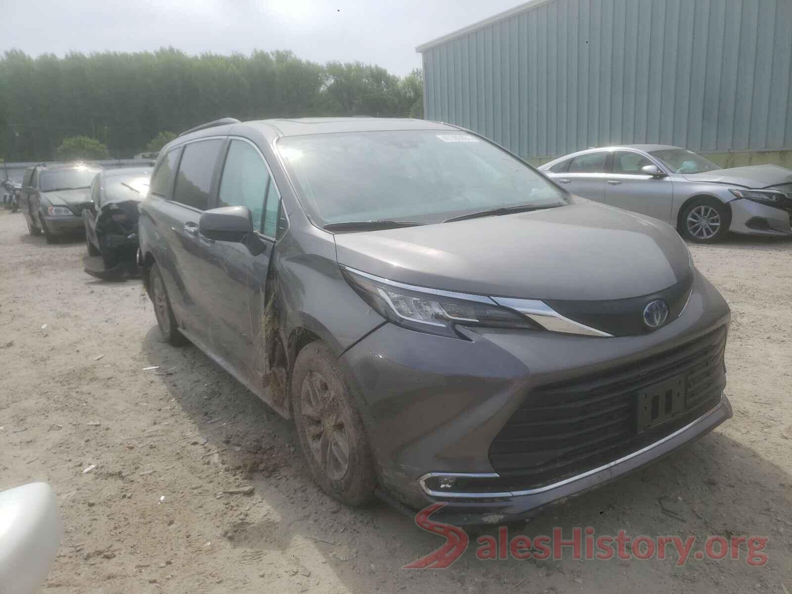 5TDJRKECXMS020283 2021 TOYOTA SIENNA