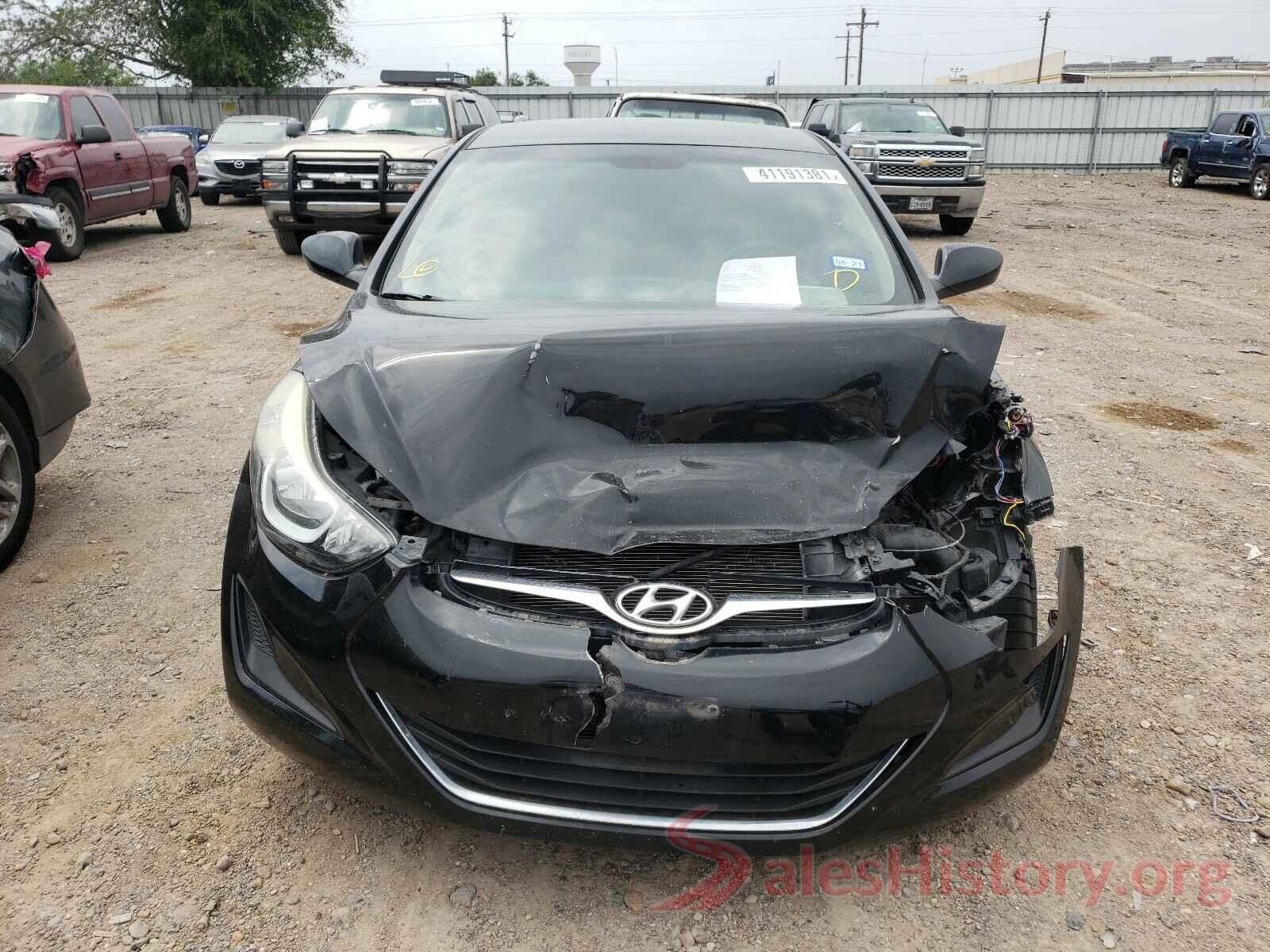 KMHDH4AE0GU647041 2016 HYUNDAI ELANTRA