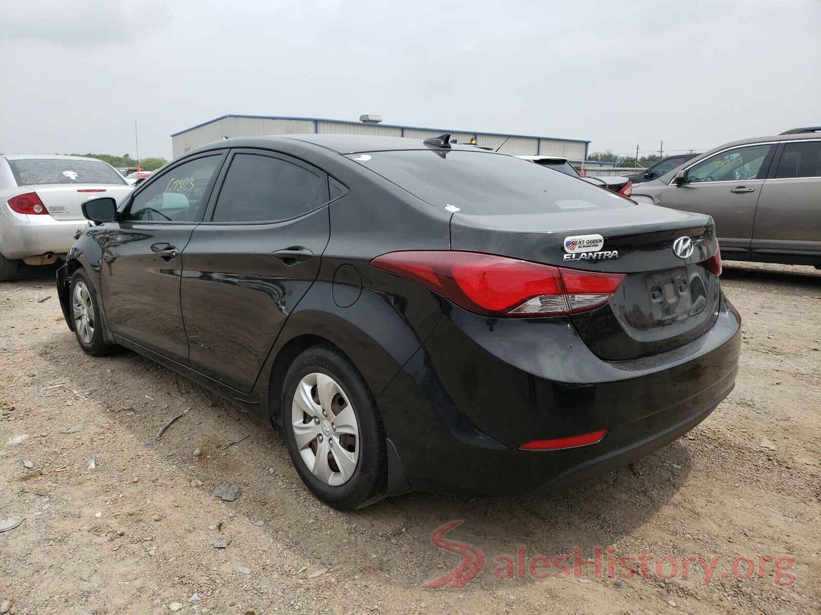 KMHDH4AE0GU647041 2016 HYUNDAI ELANTRA