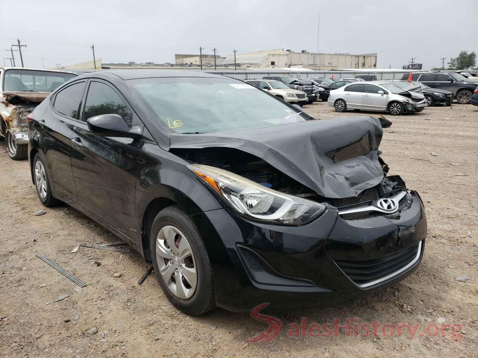 KMHDH4AE0GU647041 2016 HYUNDAI ELANTRA