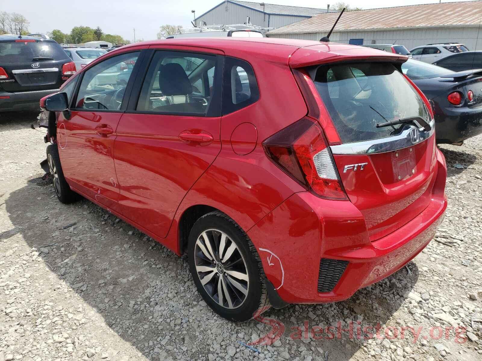 JHMGK5H70GX002841 2016 HONDA FIT