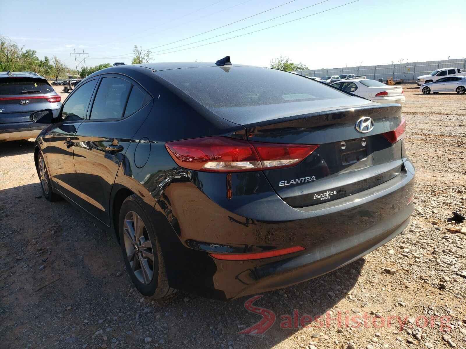 5NPD84LFXJH382320 2018 HYUNDAI ELANTRA