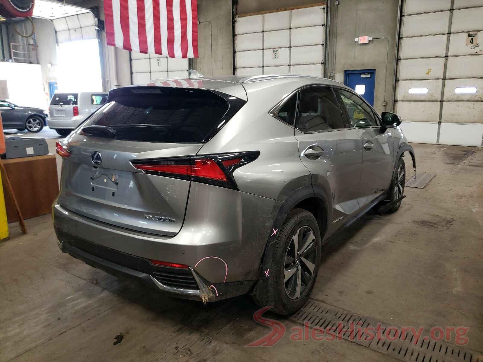 JTJBJRBZ6K2104017 2019 LEXUS NX