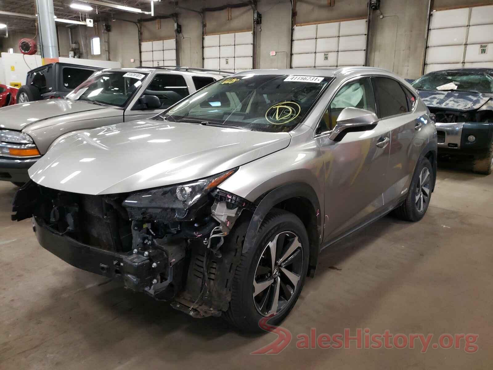 JTJBJRBZ6K2104017 2019 LEXUS NX